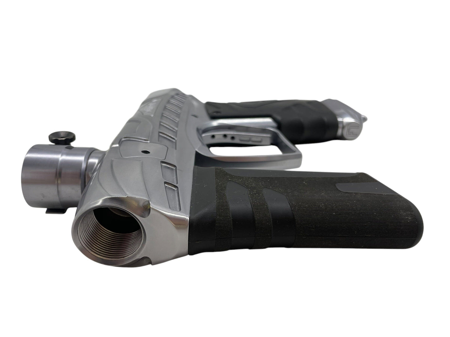 Used Field One Force Waffle WFL Gloss Pewter Paintball Gun Paintball Gun from CPXBrosPaintball Buy/Sell/Trade Paintball Markers, New Paintball Guns, Paintball Hoppers, Paintball Masks, and Hormesis Headbands