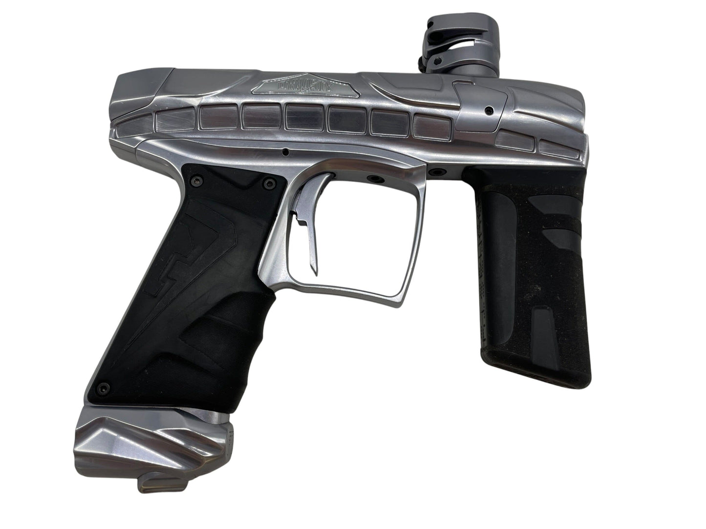 Used Field One Force Waffle WFL Gloss Pewter Paintball Gun Paintball Gun from CPXBrosPaintball Buy/Sell/Trade Paintball Markers, New Paintball Guns, Paintball Hoppers, Paintball Masks, and Hormesis Headbands