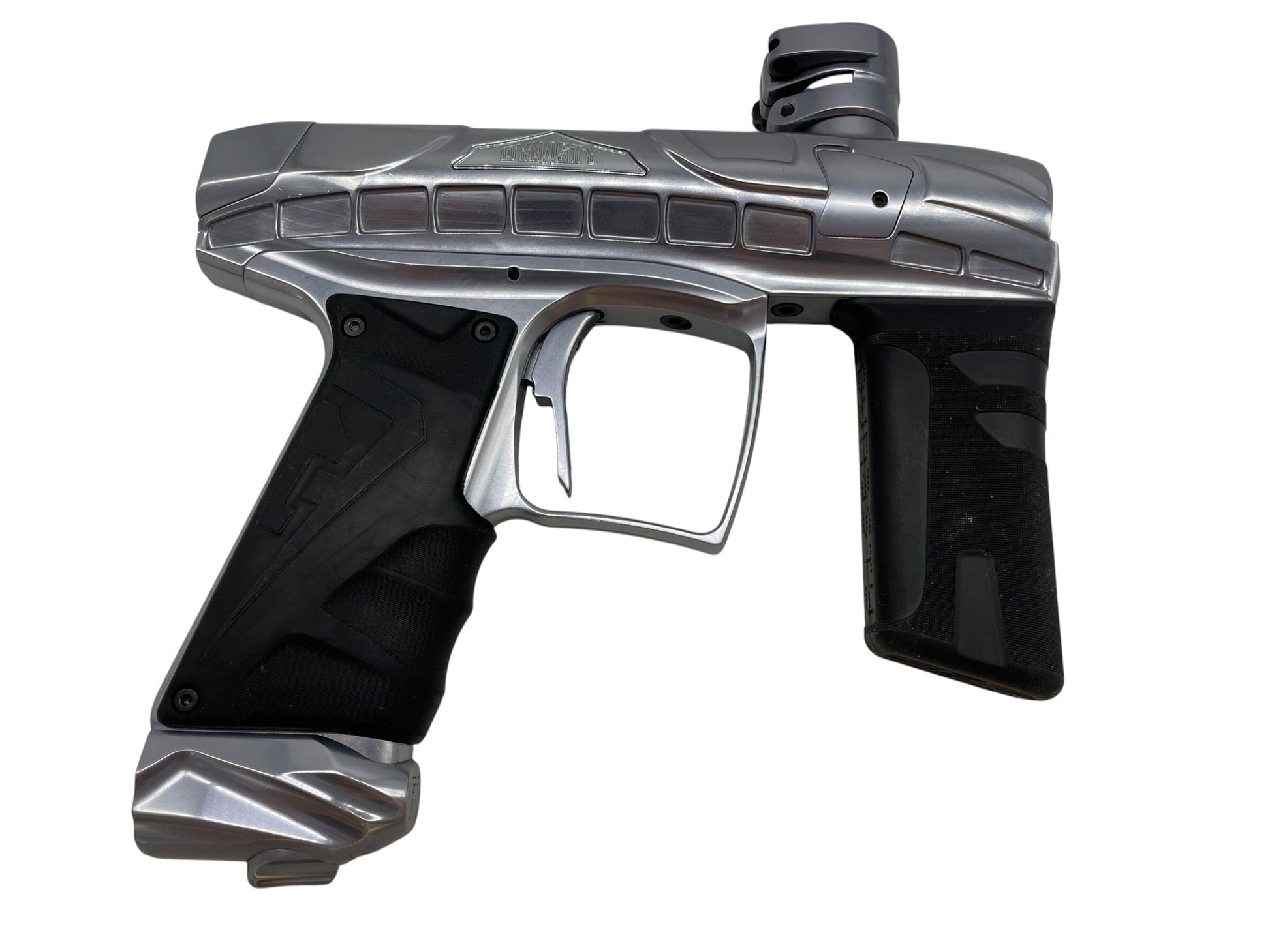 Used Field One Force Waffle WFL Gloss Pewter Paintball Gun Paintball Gun from CPXBrosPaintball Buy/Sell/Trade Paintball Markers, New Paintball Guns, Paintball Hoppers, Paintball Masks, and Hormesis Headbands
