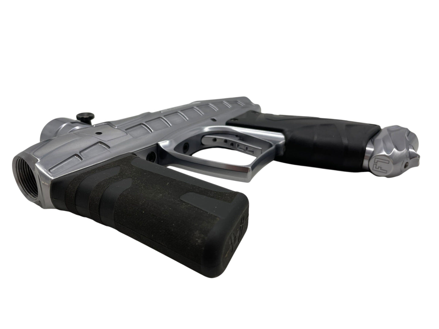 Used Field One Force Waffle WFL Gloss Pewter Paintball Gun Paintball Gun from CPXBrosPaintball Buy/Sell/Trade Paintball Markers, New Paintball Guns, Paintball Hoppers, Paintball Masks, and Hormesis Headbands