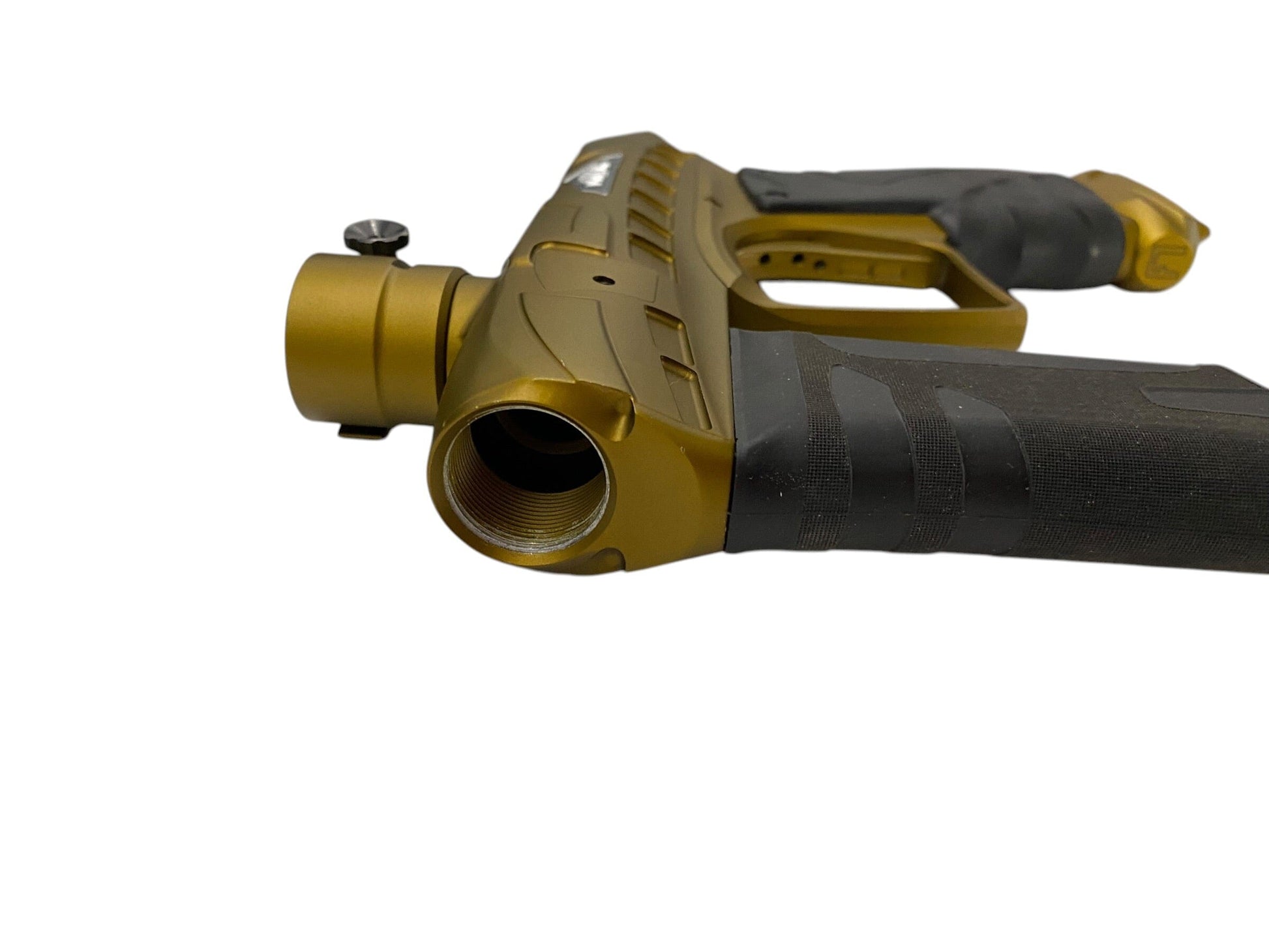 Used Field One Force WFL WAFFLE Gold Paintball Gun Paintball Gun from CPXBrosPaintball Buy/Sell/Trade Paintball Markers, New Paintball Guns, Paintball Hoppers, Paintball Masks, and Hormesis Headbands