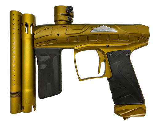 Used Field One Force WFL WAFFLE Gold Paintball Gun Paintball Gun from CPXBrosPaintball Buy/Sell/Trade Paintball Markers, New Paintball Guns, Paintball Hoppers, Paintball Masks, and Hormesis Headbands