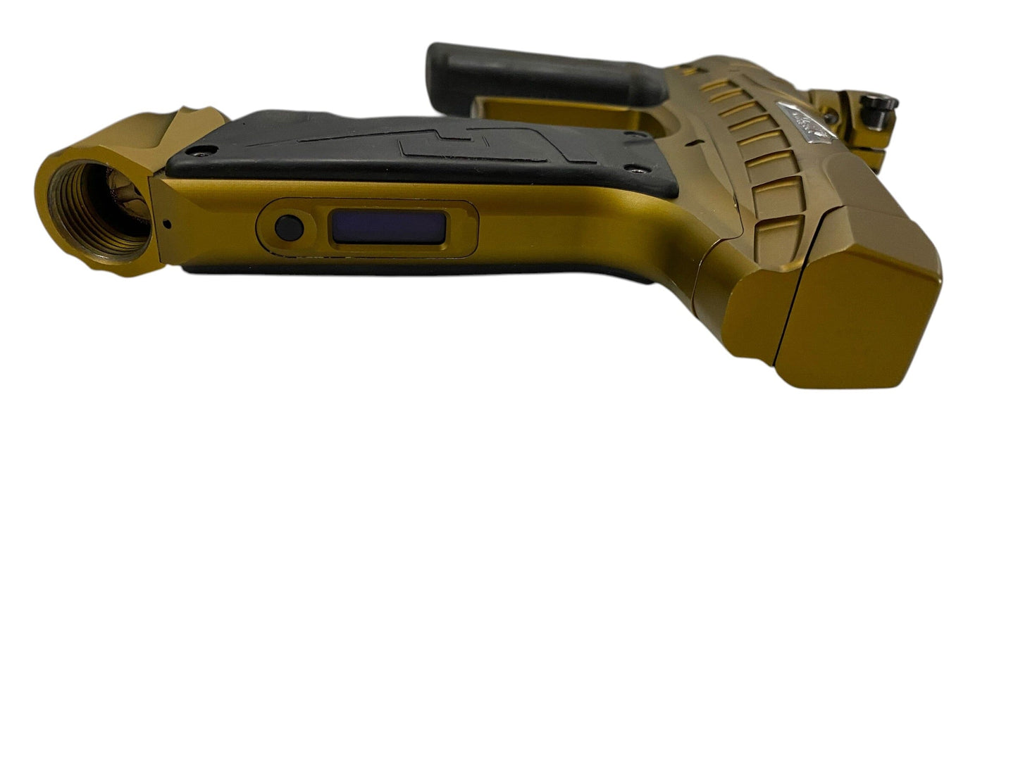 Used Field One Force WFL WAFFLE Gold Paintball Gun Paintball Gun from CPXBrosPaintball Buy/Sell/Trade Paintball Markers, New Paintball Guns, Paintball Hoppers, Paintball Masks, and Hormesis Headbands