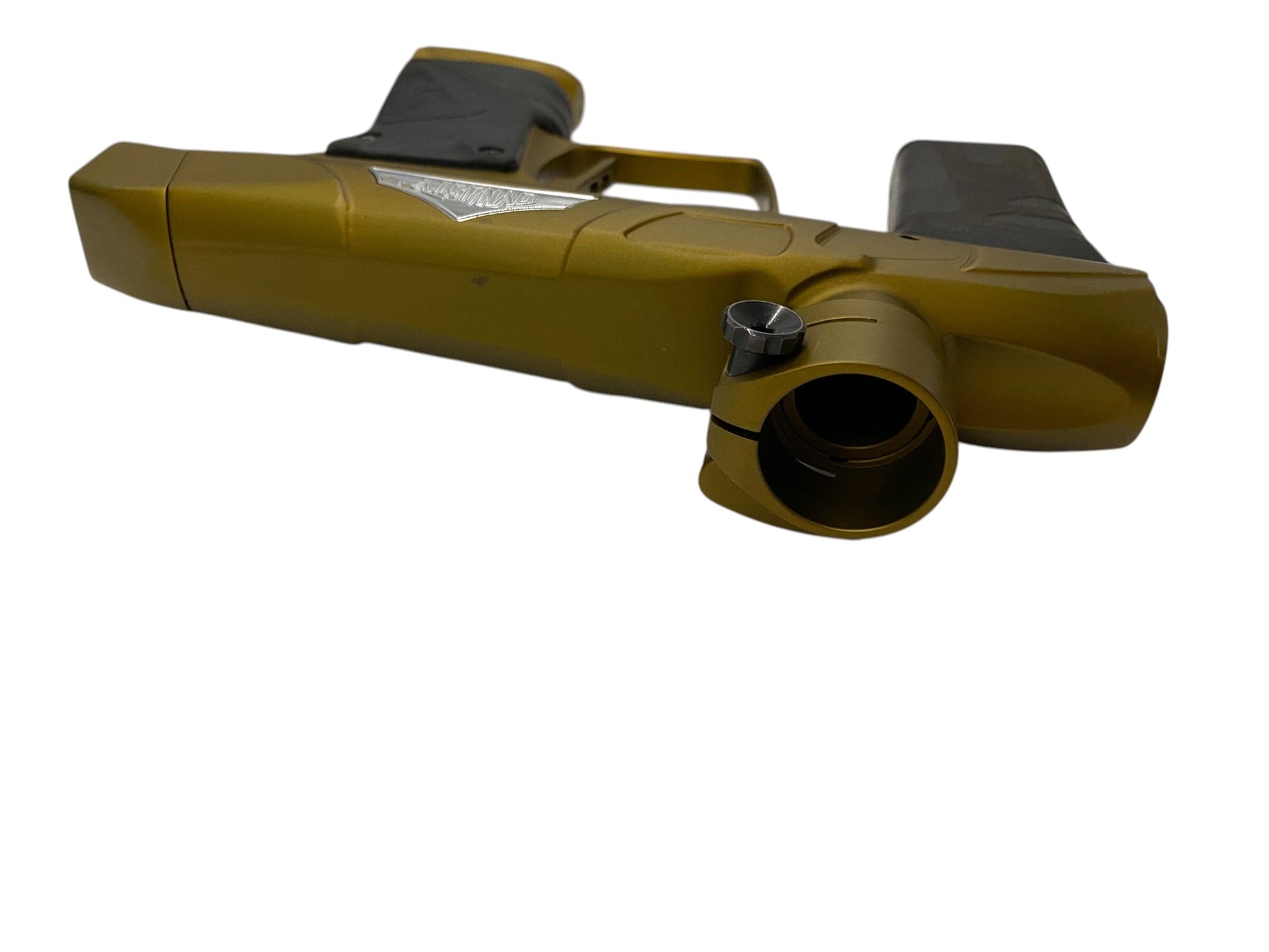 Used Field One Force WFL WAFFLE Gold Paintball Gun Paintball Gun from CPXBrosPaintball Buy/Sell/Trade Paintball Markers, New Paintball Guns, Paintball Hoppers, Paintball Masks, and Hormesis Headbands