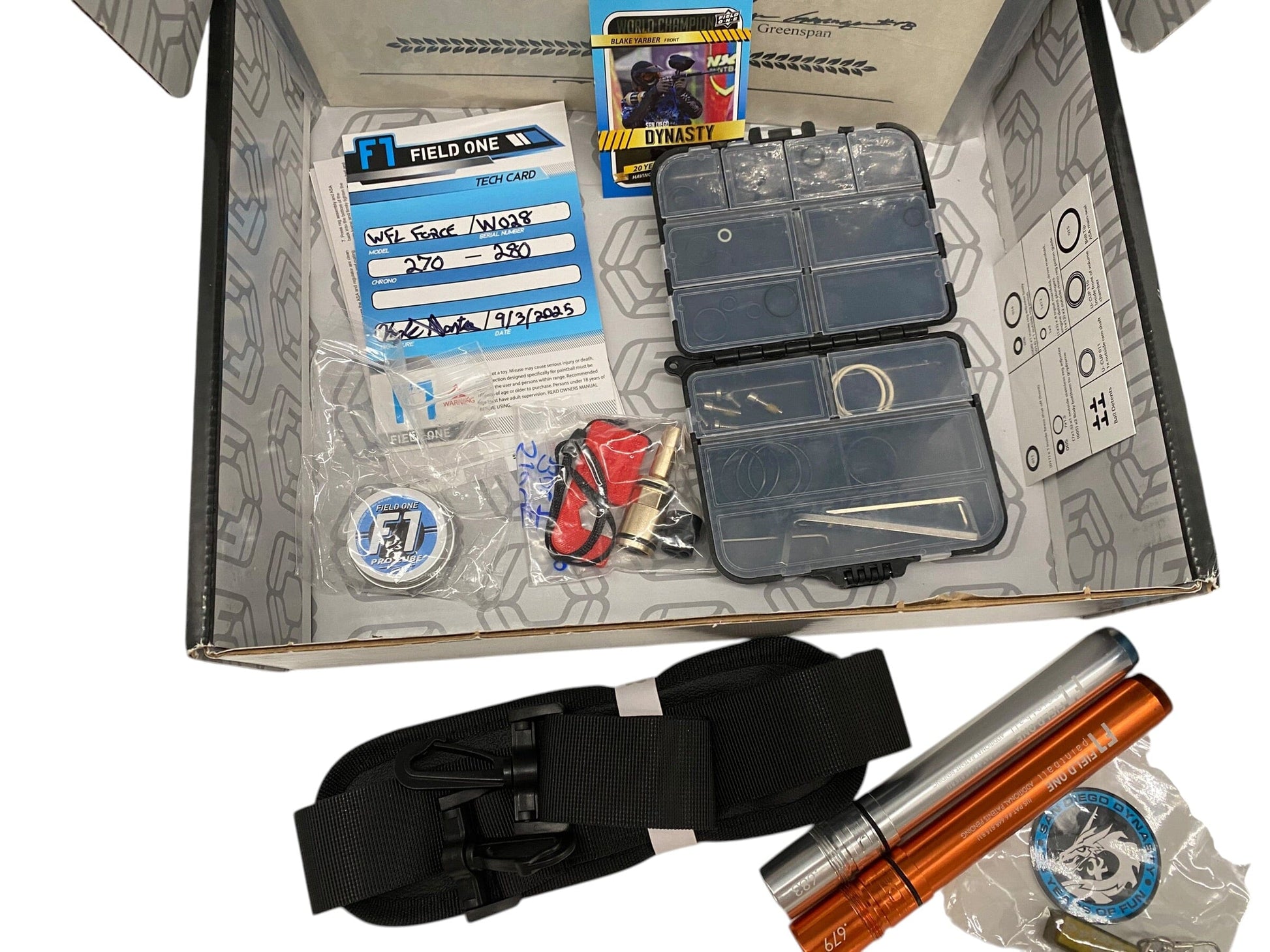 Used Field One Force WFL WAFFLE Gold Paintball Gun Paintball Gun from CPXBrosPaintball Buy/Sell/Trade Paintball Markers, New Paintball Guns, Paintball Hoppers, Paintball Masks, and Hormesis Headbands