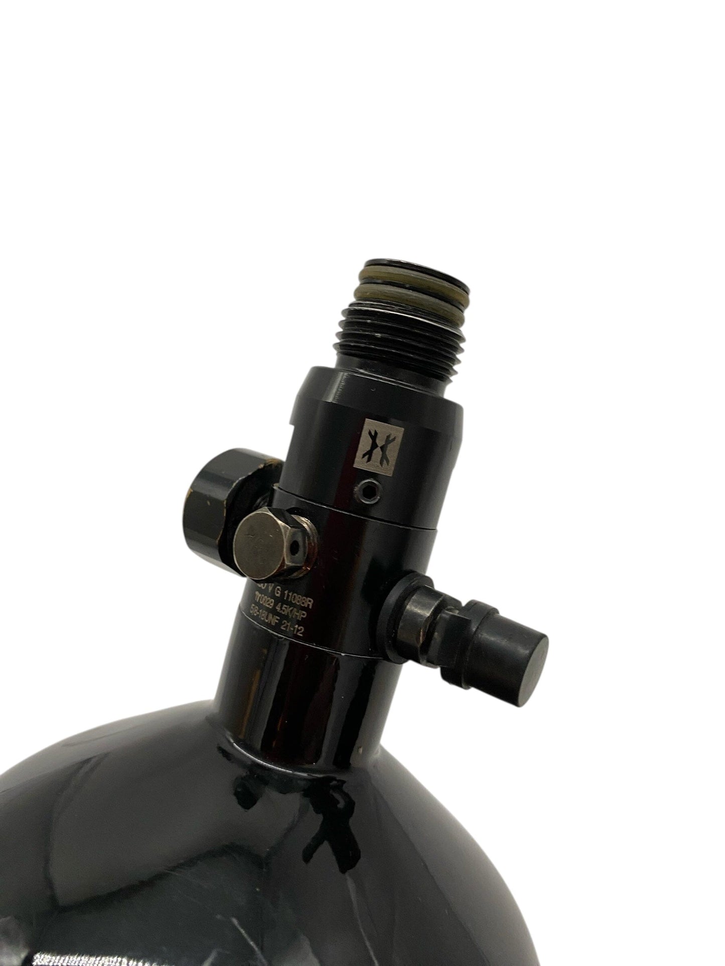 Used First Strike Hero 100 Paintball Tank Paintball Gun from CPXBrosPaintball Buy/Sell/Trade Paintball Markers, New Paintball Guns, Paintball Hoppers, Paintball Masks, and Hormesis Headbands