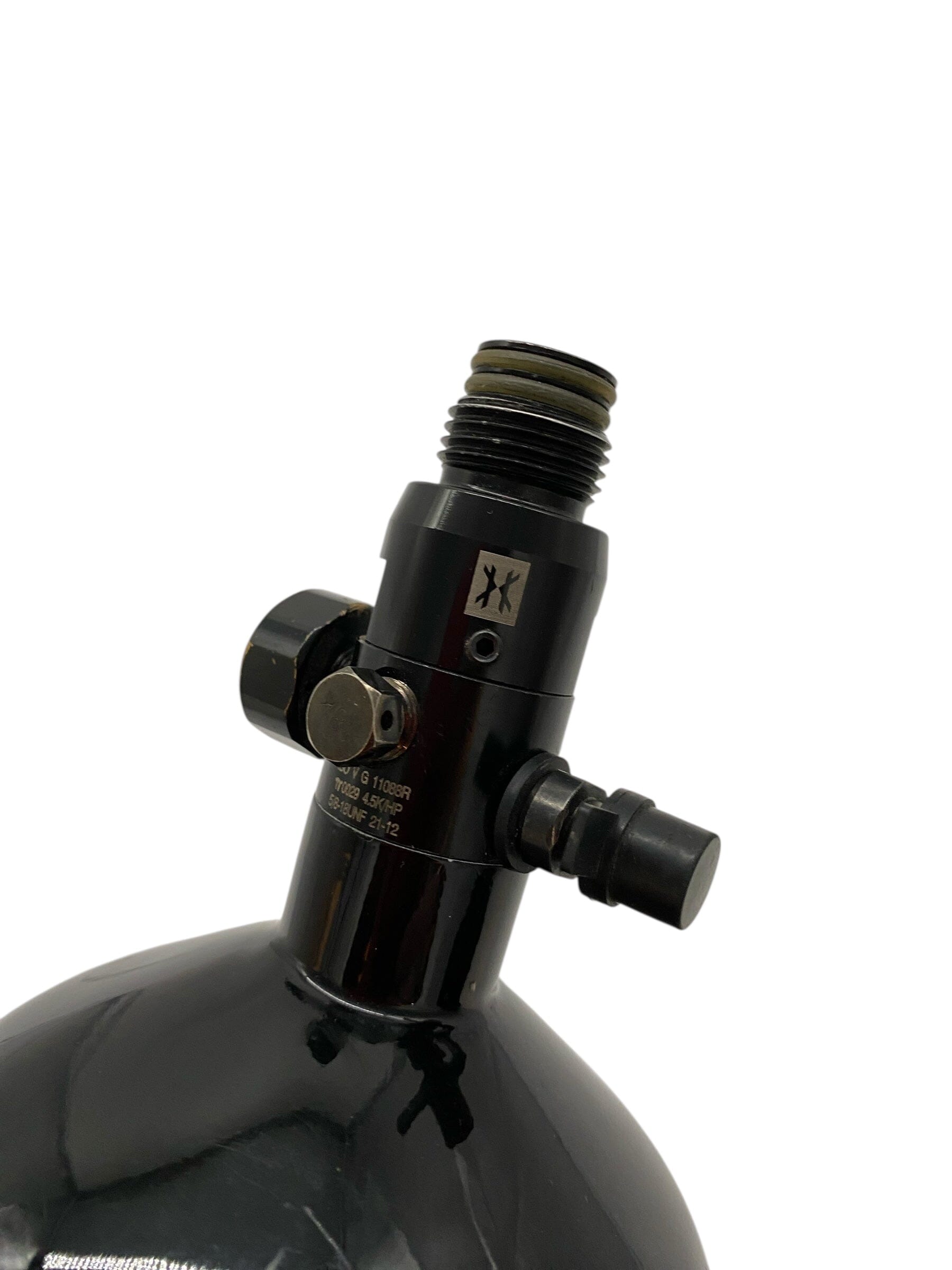 Used First Strike Hero 100 Paintball Tank Paintball Gun from CPXBrosPaintball Buy/Sell/Trade Paintball Markers, New Paintball Guns, Paintball Hoppers, Paintball Masks, and Hormesis Headbands