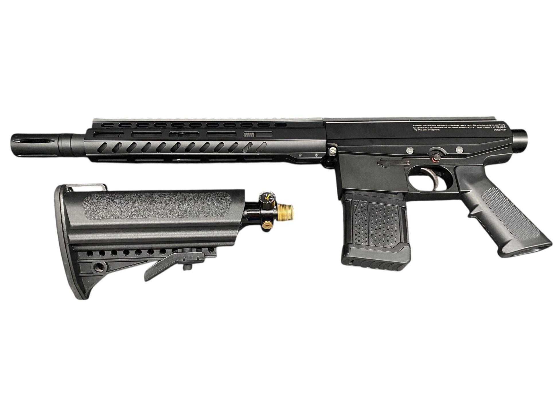 Used First Strike Scout Paintball Gun with Tank Paintball Gun from CPXBrosPaintball Buy/Sell/Trade Paintball Markers, New Paintball Guns, Paintball Hoppers, Paintball Masks, and Hormesis Headbands