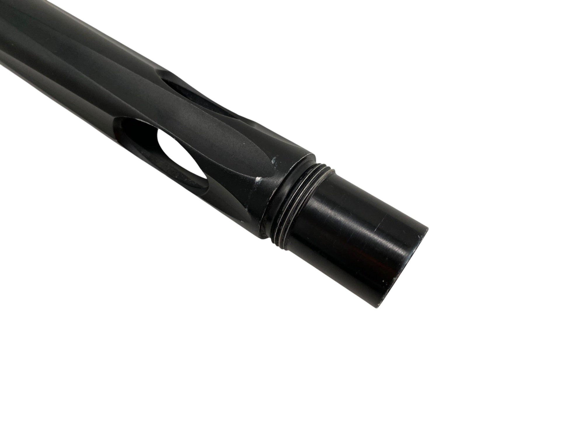 Used Freak Barrel Back : Dust Black : Auto Cocker Threaded Paintball Gun from CPXBrosPaintball Buy/Sell/Trade Paintball Markers, New Paintball Guns, Paintball Hoppers, Paintball Masks, and Hormesis Headbands