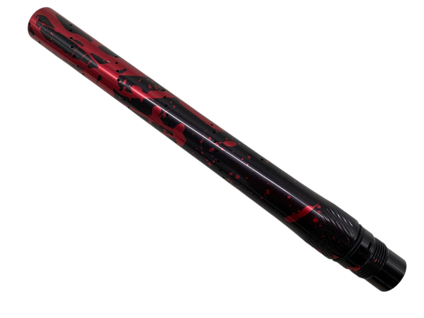Used Freak XL All American 2.0 Barrel Front / Tip -14" - Black Red Splash Paintball Gun from CPXBrosPaintball Buy/Sell/Trade Paintball Markers, New Paintball Guns, Paintball Hoppers, Paintball Masks, and Hormesis Headbands