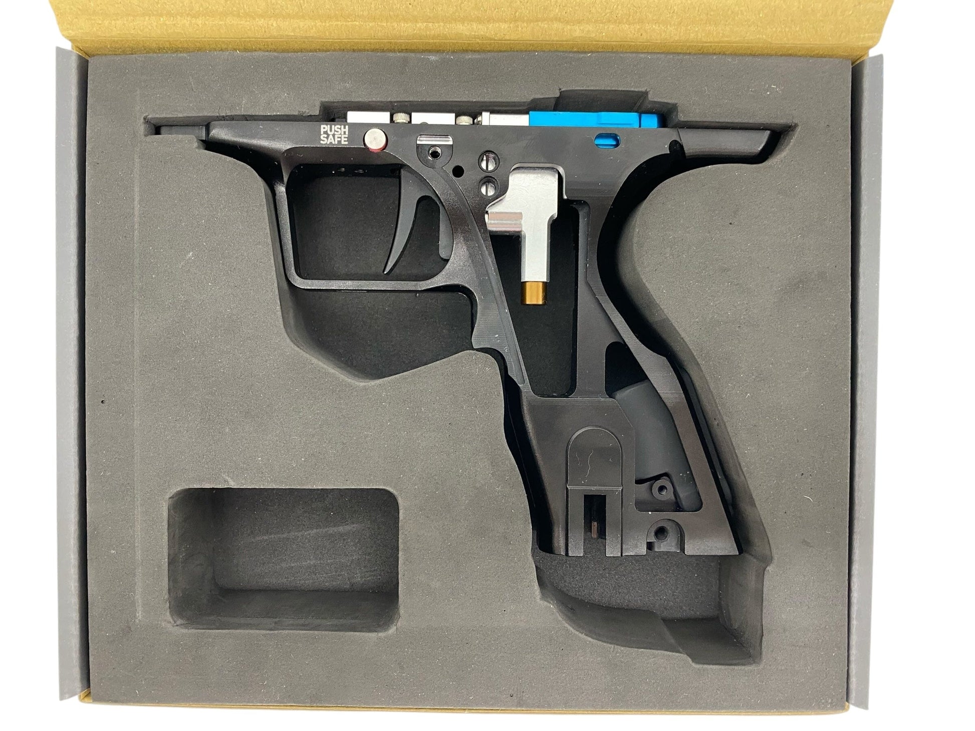 Used FREE FLOW Dye Dsr+ Mech Frame Conversion Kit No Grip Paintball Gun from CPXBrosPaintball Buy/Sell/Trade Paintball Markers, New Paintball Guns, Paintball Hoppers, Paintball Masks, and Hormesis Headbands