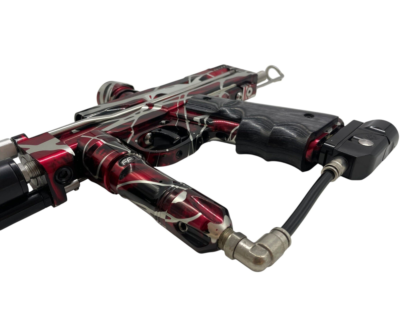 Used Freeflow 2019 Caliber Autococker Red Splash Paintball Gun from CPXBrosPaintball Buy/Sell/Trade Paintball Markers, New Paintball Guns, Paintball Hoppers, Paintball Masks, and Hormesis Headbands