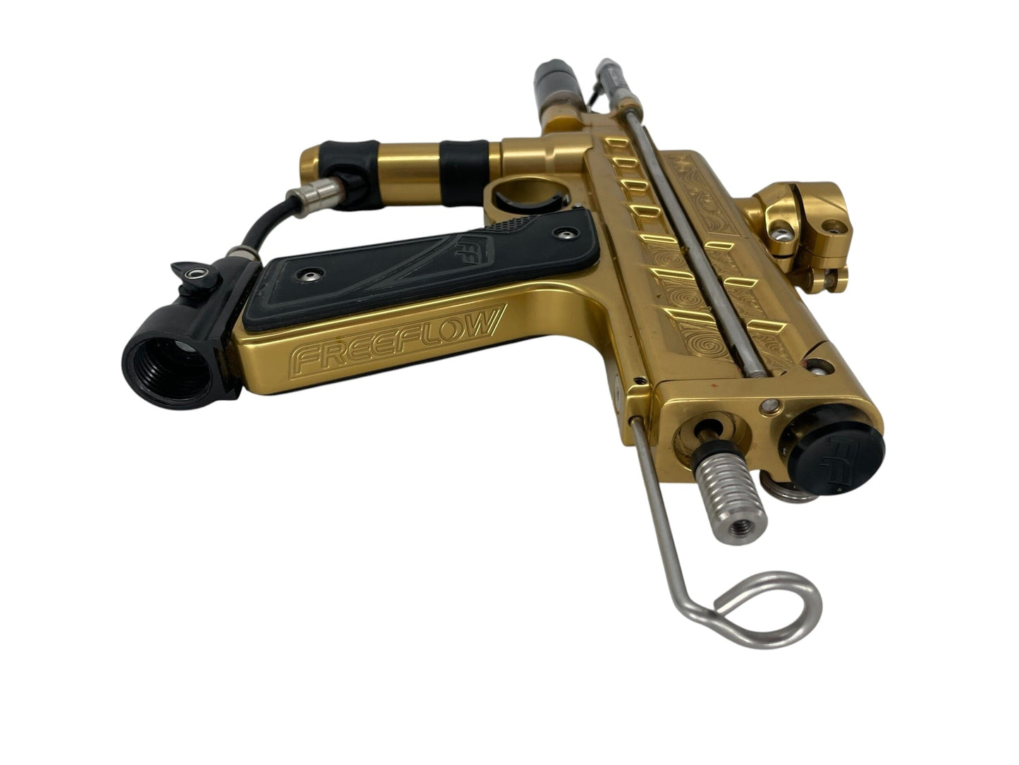 Used Freeflow Champion Autococker Gold/Black Paintball Gun Paintball Gun from CPXBrosPaintball Buy/Sell/Trade Paintball Markers, New Paintball Guns, Paintball Hoppers, Paintball Masks, and Hormesis Headbands