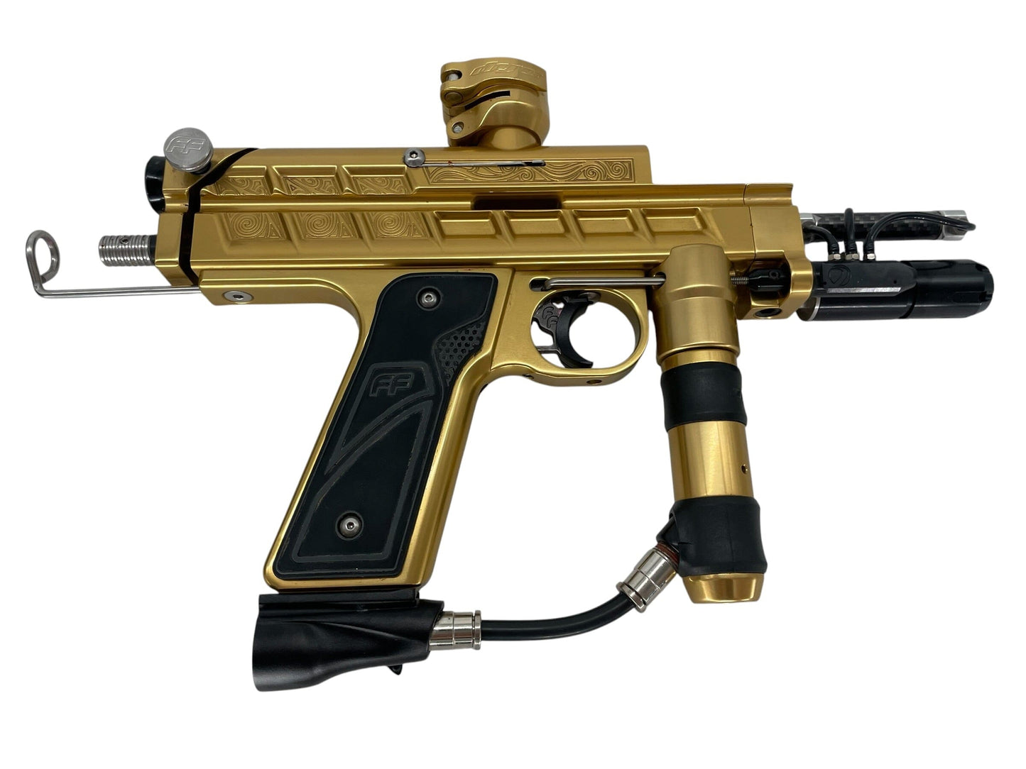 Used Freeflow Champion Autococker Gold/Black Paintball Gun Paintball Gun from CPXBrosPaintball Buy/Sell/Trade Paintball Markers, New Paintball Guns, Paintball Hoppers, Paintball Masks, and Hormesis Headbands
