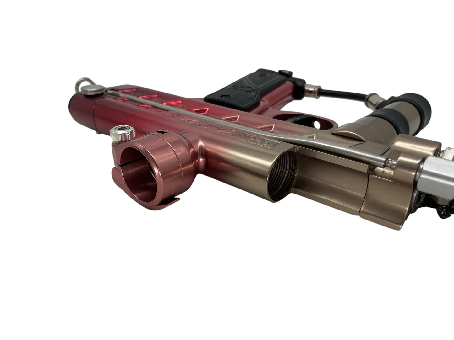 Used Freeflow Champion Autococker Red To Bronze Fade Paintball Gun Paintball Gun from CPXBrosPaintball Buy/Sell/Trade Paintball Markers, New Paintball Guns, Paintball Hoppers, Paintball Masks, and Hormesis Headbands