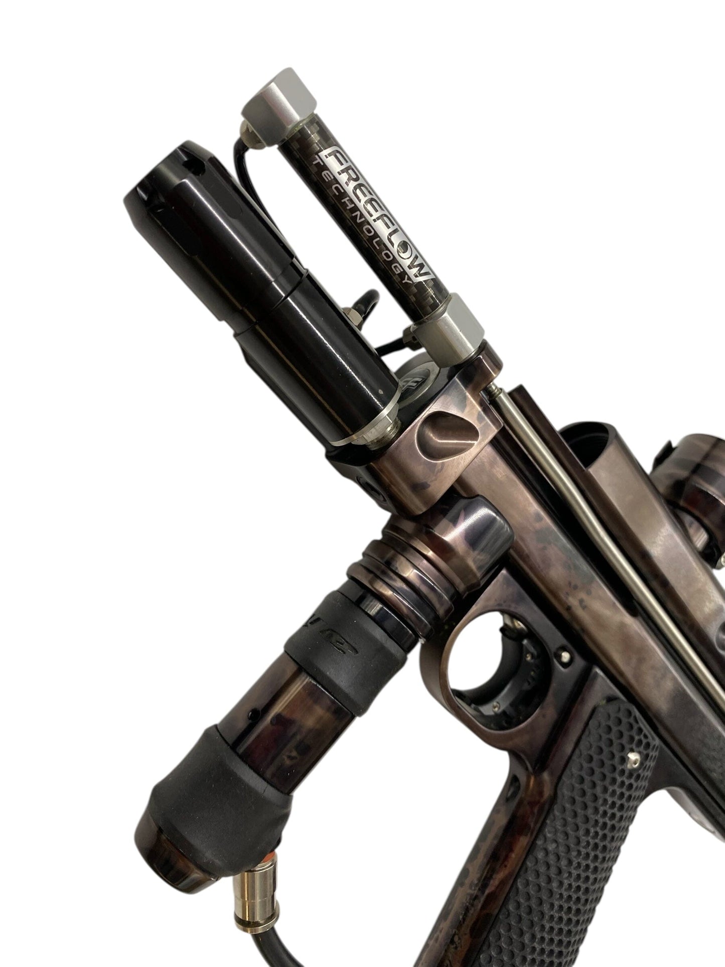 Used Freeflow Dark Autococker Paintball Gun Paintball Gun from CPXBrosPaintball Buy/Sell/Trade Paintball Markers, New Paintball Guns, Paintball Hoppers, Paintball Masks, and Hormesis Headbands