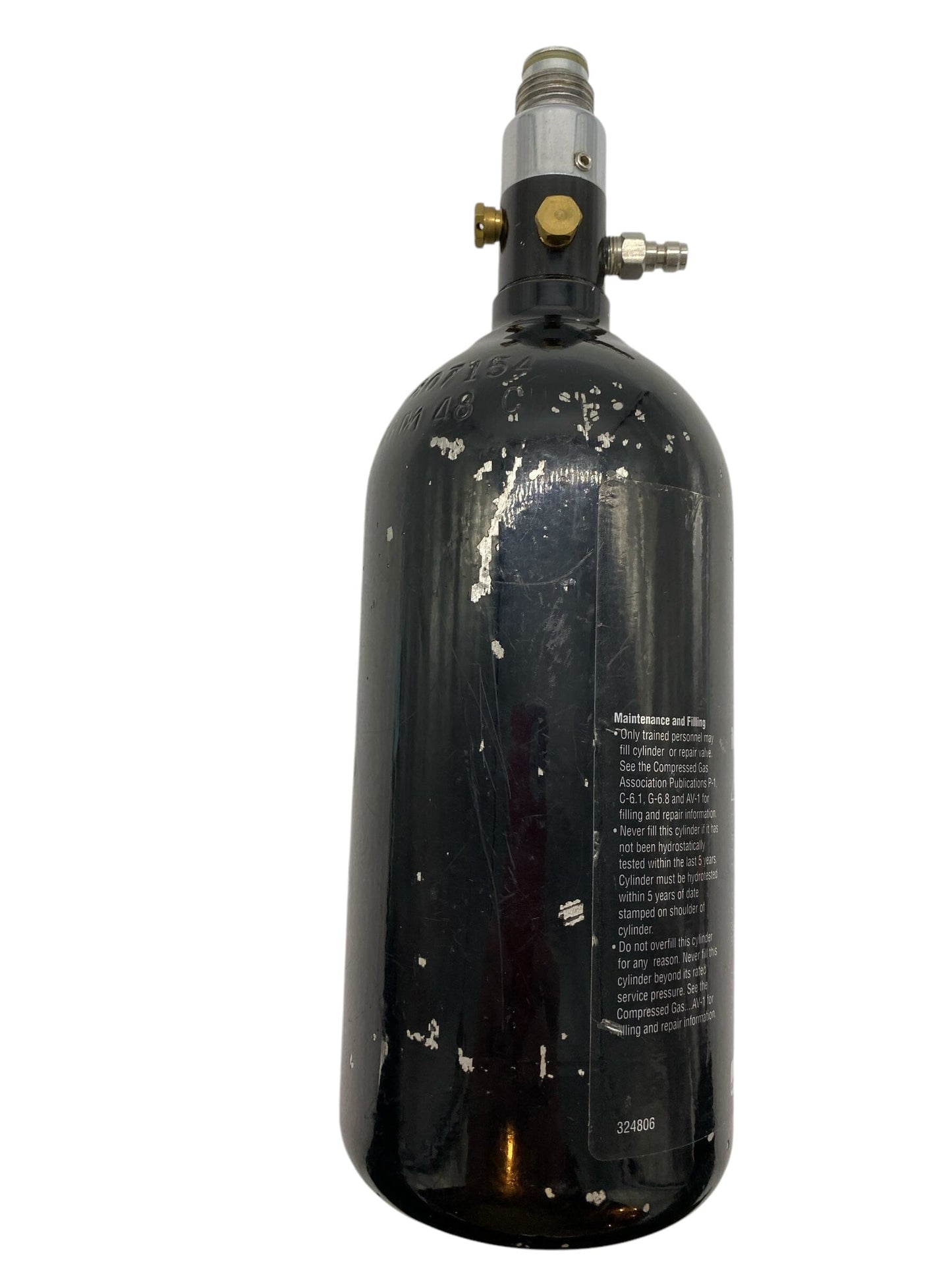 Used Global Cylinders 48/3000 Paintball Tank Paintball Gun from CPXBrosPaintball Buy/Sell/Trade Paintball Markers, New Paintball Guns, Paintball Hoppers, Paintball Masks, and Hormesis Headbands