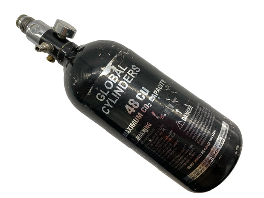 Used Global Cylinders 48/3000 Paintball Tank Paintball Gun from CPXBrosPaintball Buy/Sell/Trade Paintball Markers, New Paintball Guns, Paintball Hoppers, Paintball Masks, and Hormesis Headbands