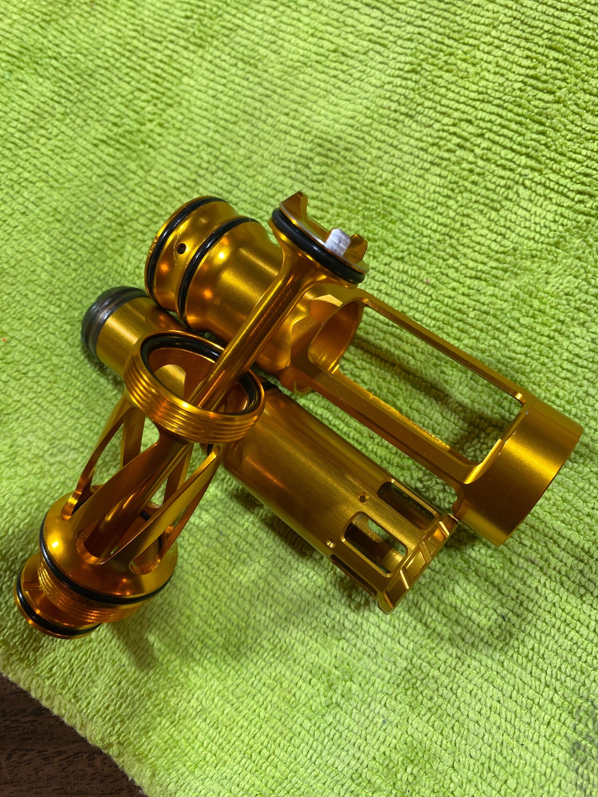 Used GOLD Twister Vortex Bolt for R5 Paintball Gun from CPXBrosPaintball Buy/Sell/Trade Paintball Markers, New Paintball Guns, Paintball Hoppers, Paintball Masks, and Hormesis Headbands