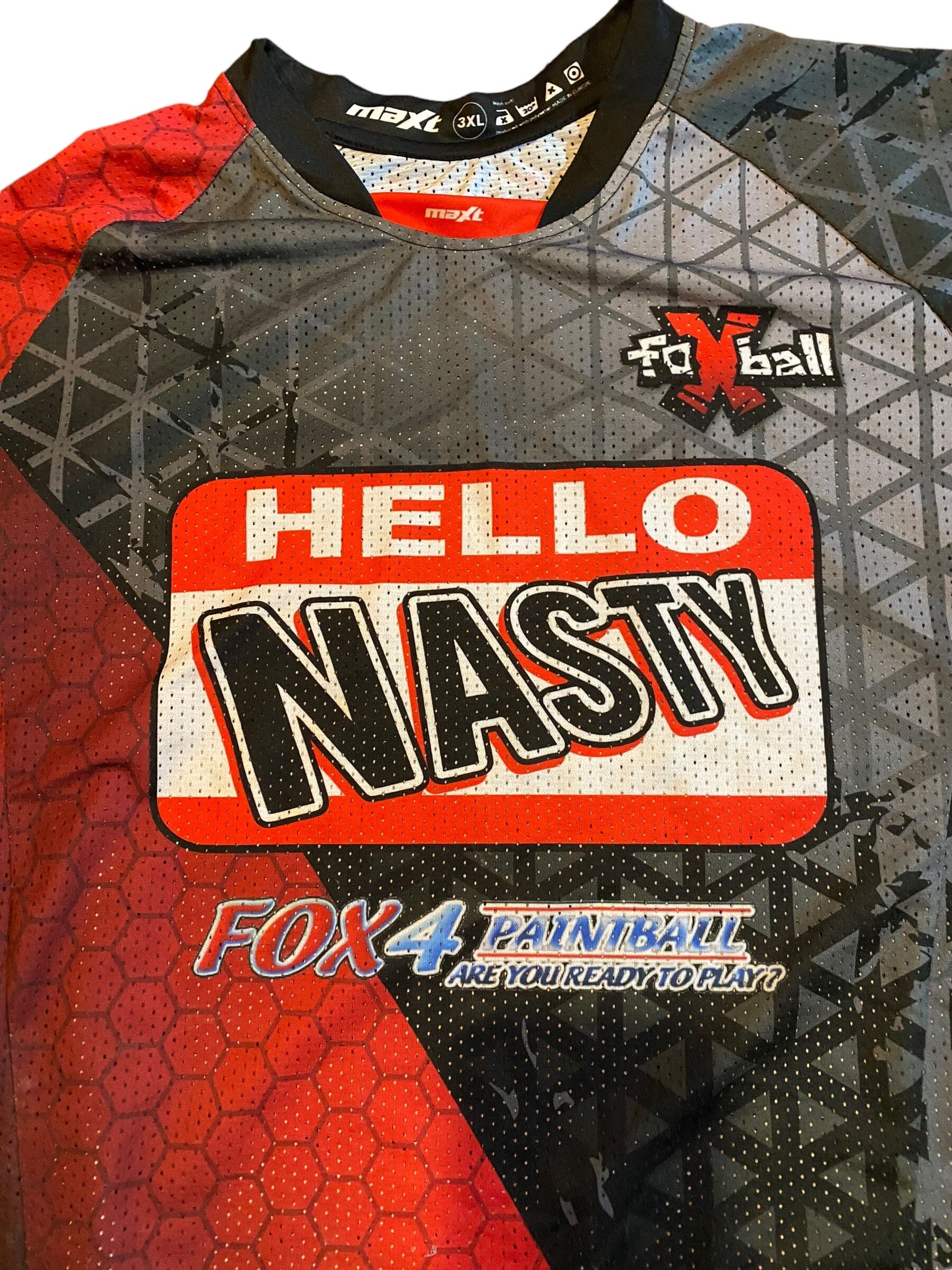 Used Hello Nasty Paintball Jersey size 3XL Paintball Gun from CPXBrosPaintball Buy/Sell/Trade Paintball Markers, New Paintball Guns, Paintball Hoppers, Paintball Masks, and Hormesis Headbands