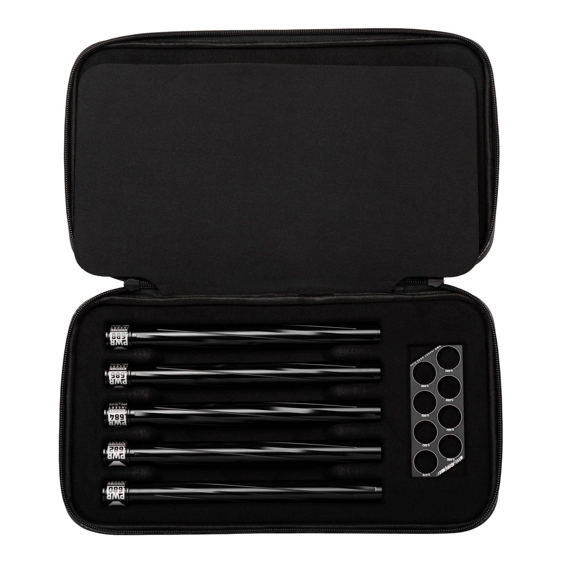 Used Hex PWR Barrel Kit - Red - Black Inserts Paintball Gun from HK Army Clothing Buy/Sell/Trade Paintball Markers, New Paintball Guns, Paintball Hoppers, Paintball Masks, and Hormesis Headbands