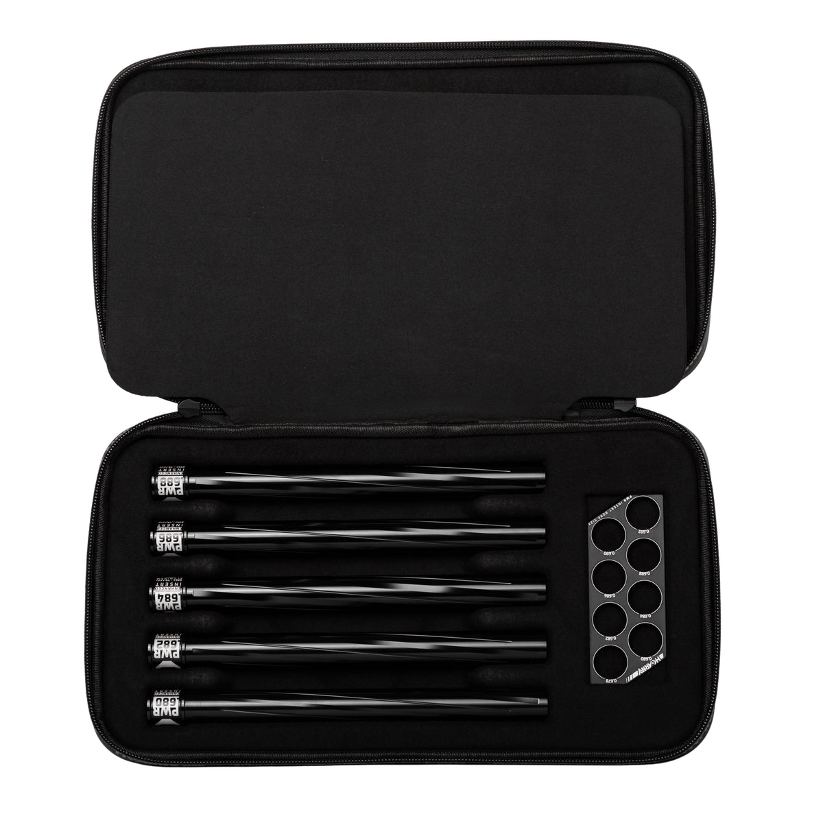 Used Hex PWR Barrel Kit - Silver - Black Inserts Paintball Gun from HK Army Clothing Buy/Sell/Trade Paintball Markers, New Paintball Guns, Paintball Hoppers, Paintball Masks, and Hormesis Headbands