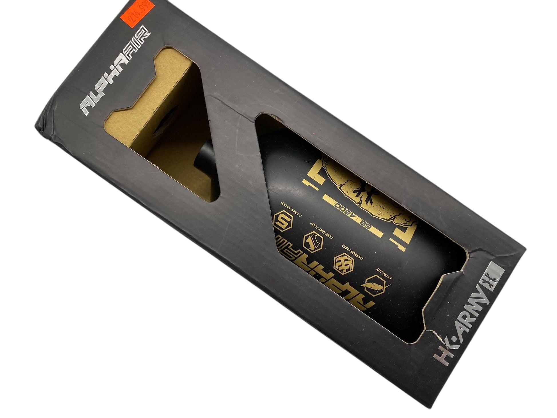 Used Hk 68/4500 Alpha Air Paintball Tank Paintball Gun from CPXBrosPaintball Buy/Sell/Trade Paintball Markers, New Paintball Guns, Paintball Hoppers, Paintball Masks, and Hormesis Headbands