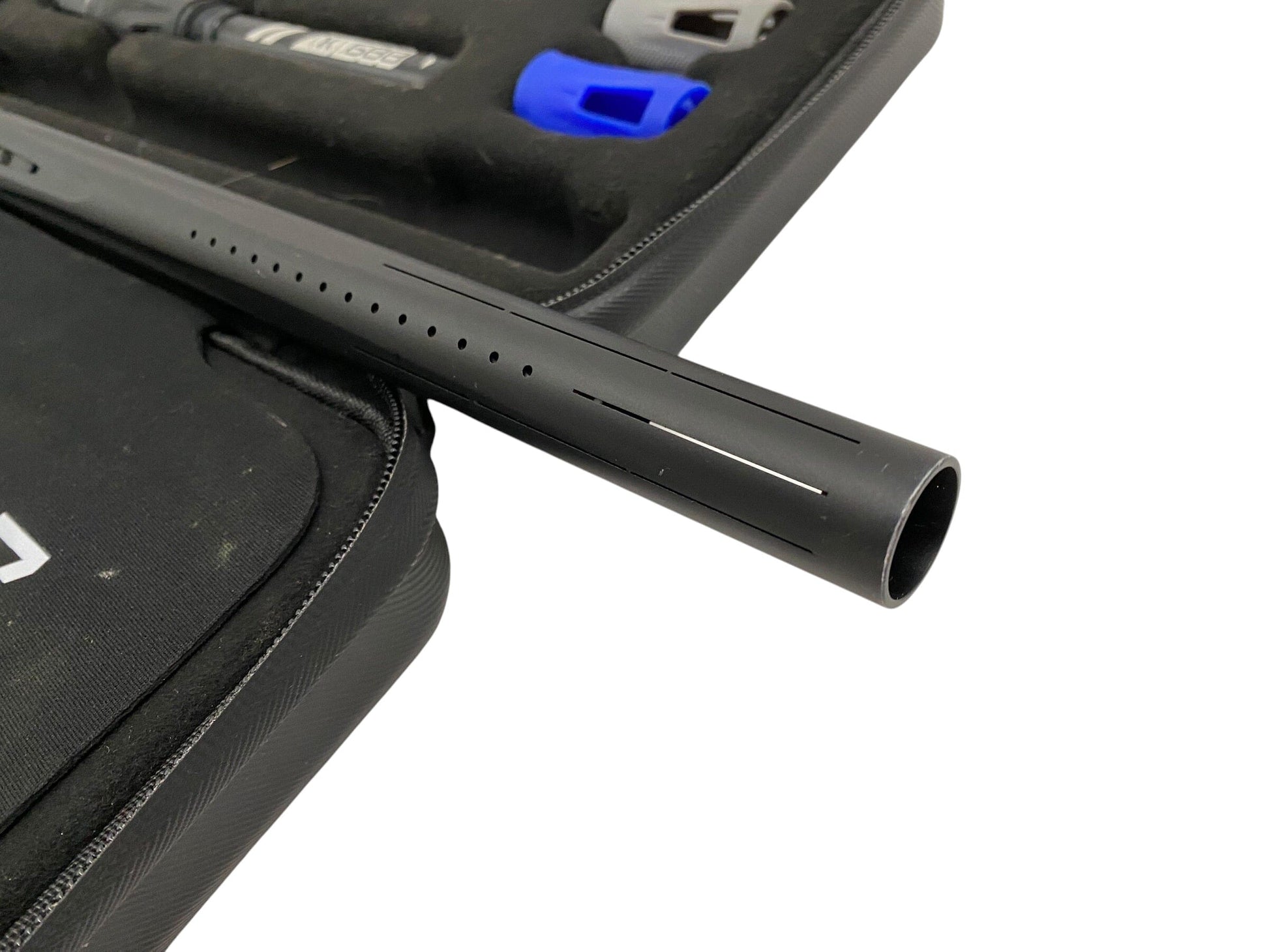 Used HK Army 15" LAZR Barrel Kit Black Inserts - Black/Black Cocker Threads Paintball Gun from CPXBrosPaintball Buy/Sell/Trade Paintball Markers, New Paintball Guns, Paintball Hoppers, Paintball Masks, and Hormesis Headbands