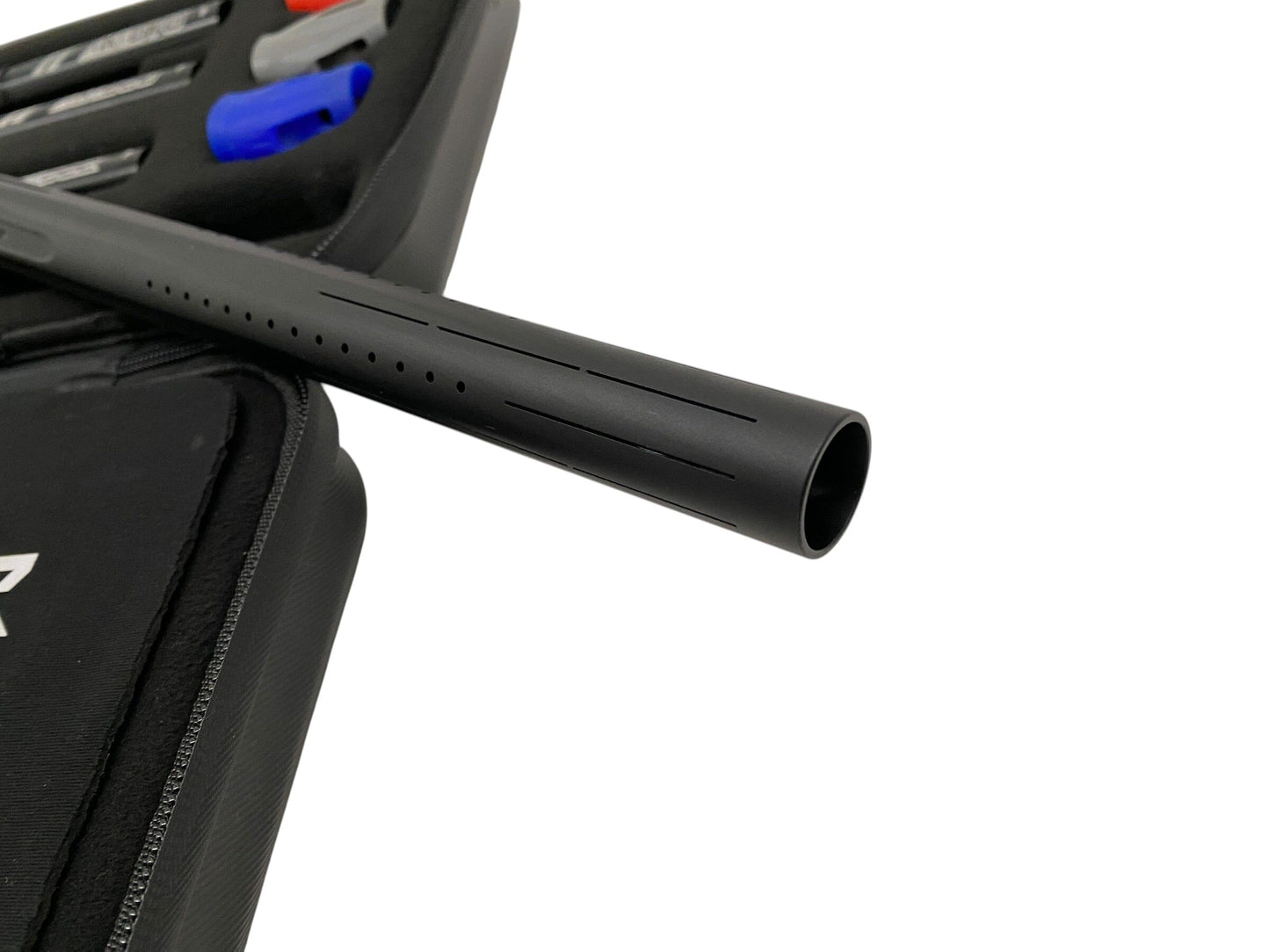 Used HK Army 15" LAZR Barrel Kit Black Inserts - Black/Black Cocker Threads Paintball Gun from CPXBrosPaintball Buy/Sell/Trade Paintball Markers, New Paintball Guns, Paintball Hoppers, Paintball Masks, and Hormesis Headbands