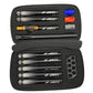 Used HK Army 15" LAZR Barrel Kit Black Inserts - Orange/Black Cocker Threads Paintball Gun from CPXBrosPaintball Buy/Sell/Trade Paintball Markers, New Paintball Guns, Paintball Hoppers, Paintball Masks, and Hormesis Headbands