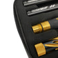 Used HK Army 15" LAZR Elite Orbit Barrel Kit Black Inserts - Black/Gold - Luxe Threads Paintball Gun from CPXBrosPaintball Buy/Sell/Trade Paintball Markers, New Paintball Guns, Paintball Hoppers, Paintball Masks, and Hormesis Headbands