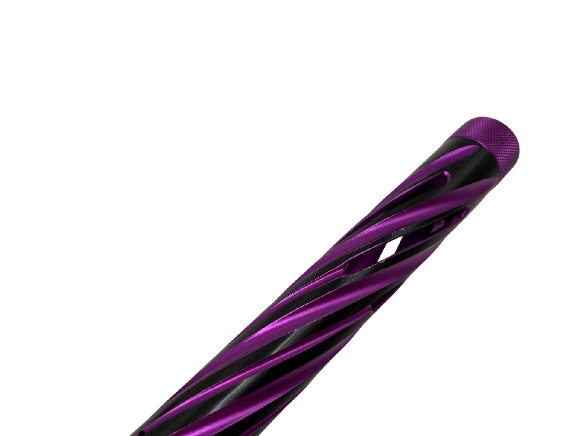 Used HK Army 15" LAZR Elite Orbit Barrel Kit Black Inserts - Purple/Black - Cocker Threads Paintball Gun from CPXBrosPaintball Buy/Sell/Trade Paintball Markers, New Paintball Guns, Paintball Hoppers, Paintball Masks, and Hormesis Headbands