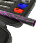 Used HK Army 15" LAZR Elite Orbit Barrel Kit Black Inserts - Purple/Black - Cocker Threads Paintball Gun from CPXBrosPaintball Buy/Sell/Trade Paintball Markers, New Paintball Guns, Paintball Hoppers, Paintball Masks, and Hormesis Headbands
