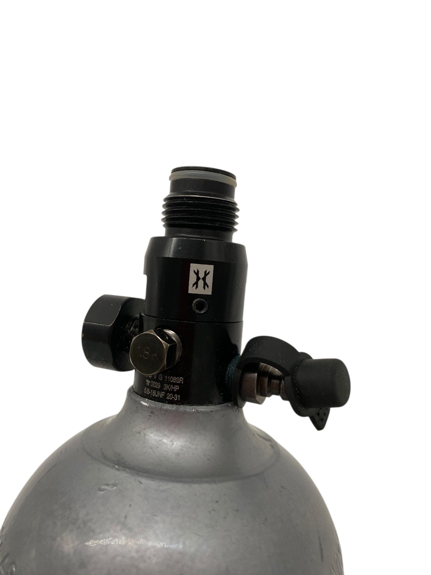Used HK Army 48/3000 Aluminum Paintball Tank w/ Regulator Paintball Gun from CPXBrosPaintball Buy/Sell/Trade Paintball Markers, New Paintball Guns, Paintball Hoppers, Paintball Masks, and Hormesis Headbands