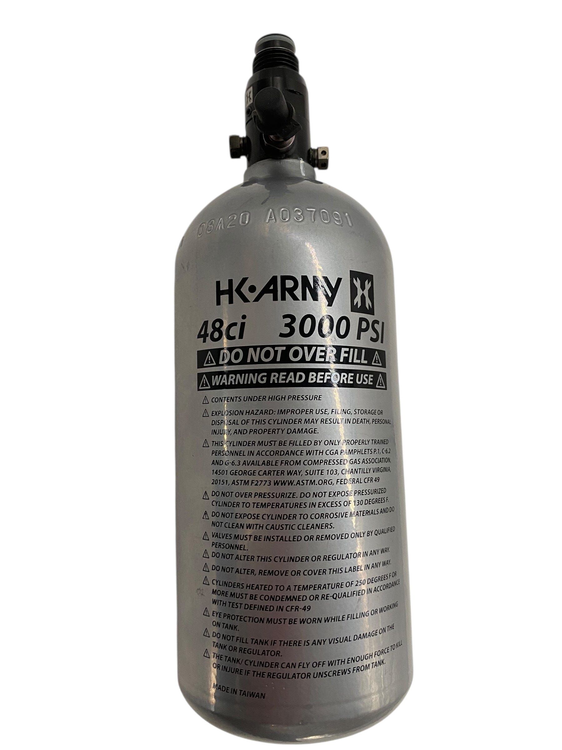 Used Hk Army 48/3000 Paintball Tank Paintball Gun from CPXBrosPaintball Buy/Sell/Trade Paintball Markers, New Paintball Guns, Paintball Hoppers, Paintball Masks, and Hormesis Headbands