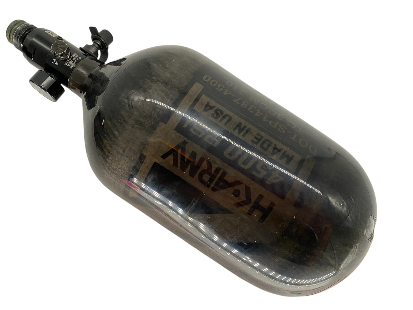 Used Hk Army 68/4500 Paintball Tank Paintball Gun from CPXBrosPaintball Buy/Sell/Trade Paintball Markers, New Paintball Guns, Paintball Hoppers, Paintball Masks, and Hormesis Headbands