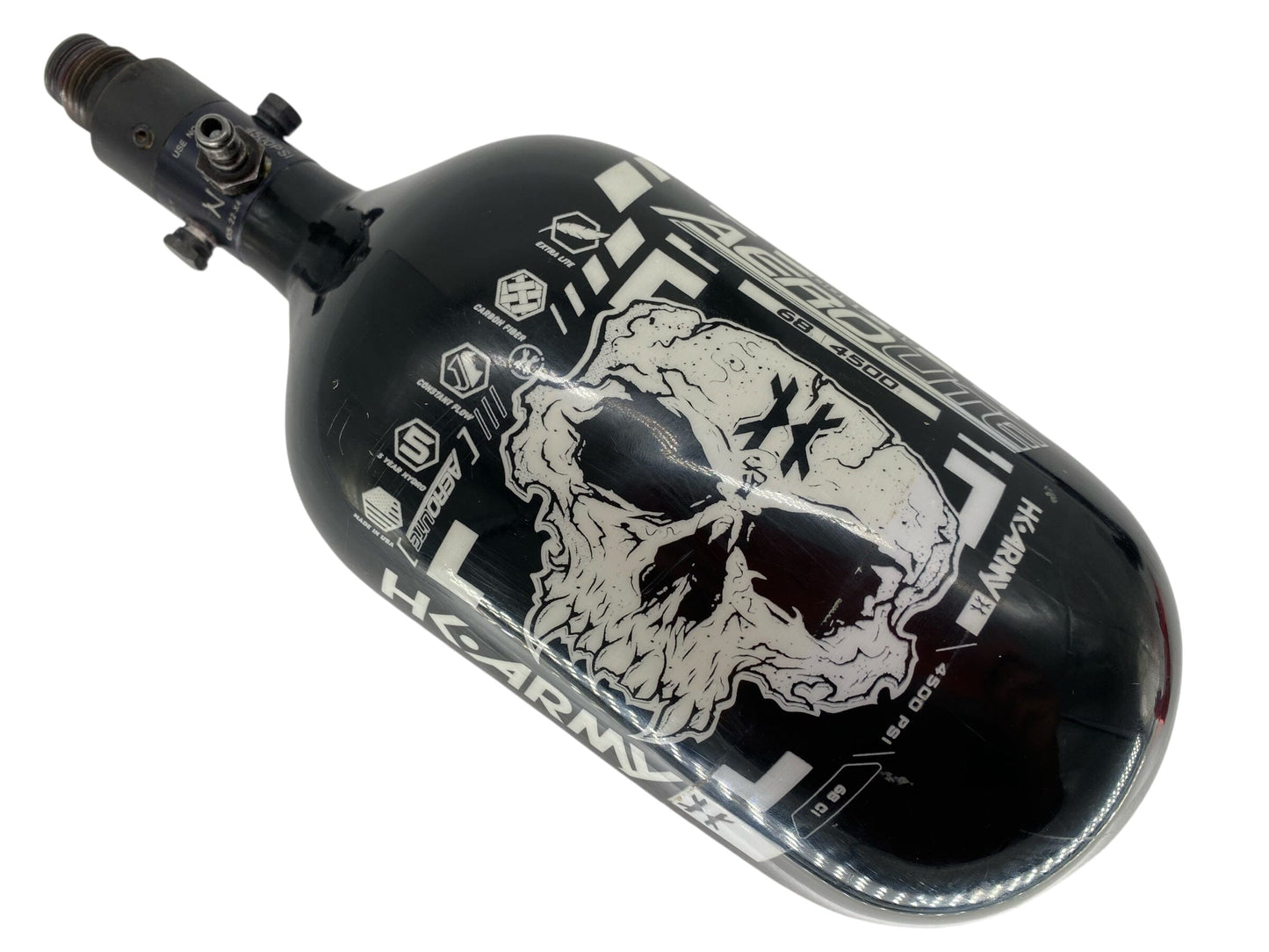 Used Hk Army Aero Lite 68/4500 Paintball Tank Paintball Gun from CPXBrosPaintball Buy/Sell/Trade Paintball Markers, New Paintball Guns, Paintball Hoppers, Paintball Masks, and Hormesis Headbands