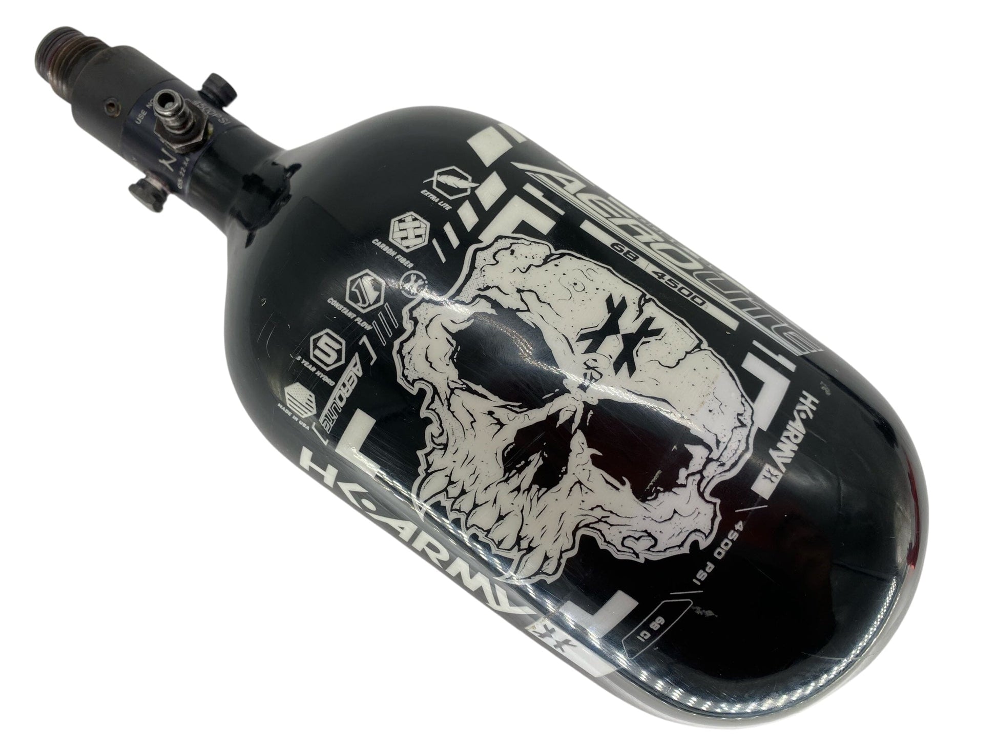 Used Hk Army Aero Lite 68/4500 Paintball Tank Paintball Gun from CPXBrosPaintball Buy/Sell/Trade Paintball Markers, New Paintball Guns, Paintball Hoppers, Paintball Masks, and Hormesis Headbands