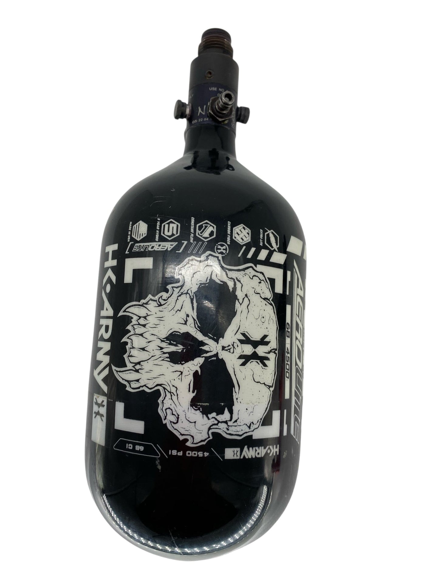 Used Hk Army Aero Lite 68/4500 Paintball Tank Paintball Gun from CPXBrosPaintball Buy/Sell/Trade Paintball Markers, New Paintball Guns, Paintball Hoppers, Paintball Masks, and Hormesis Headbands