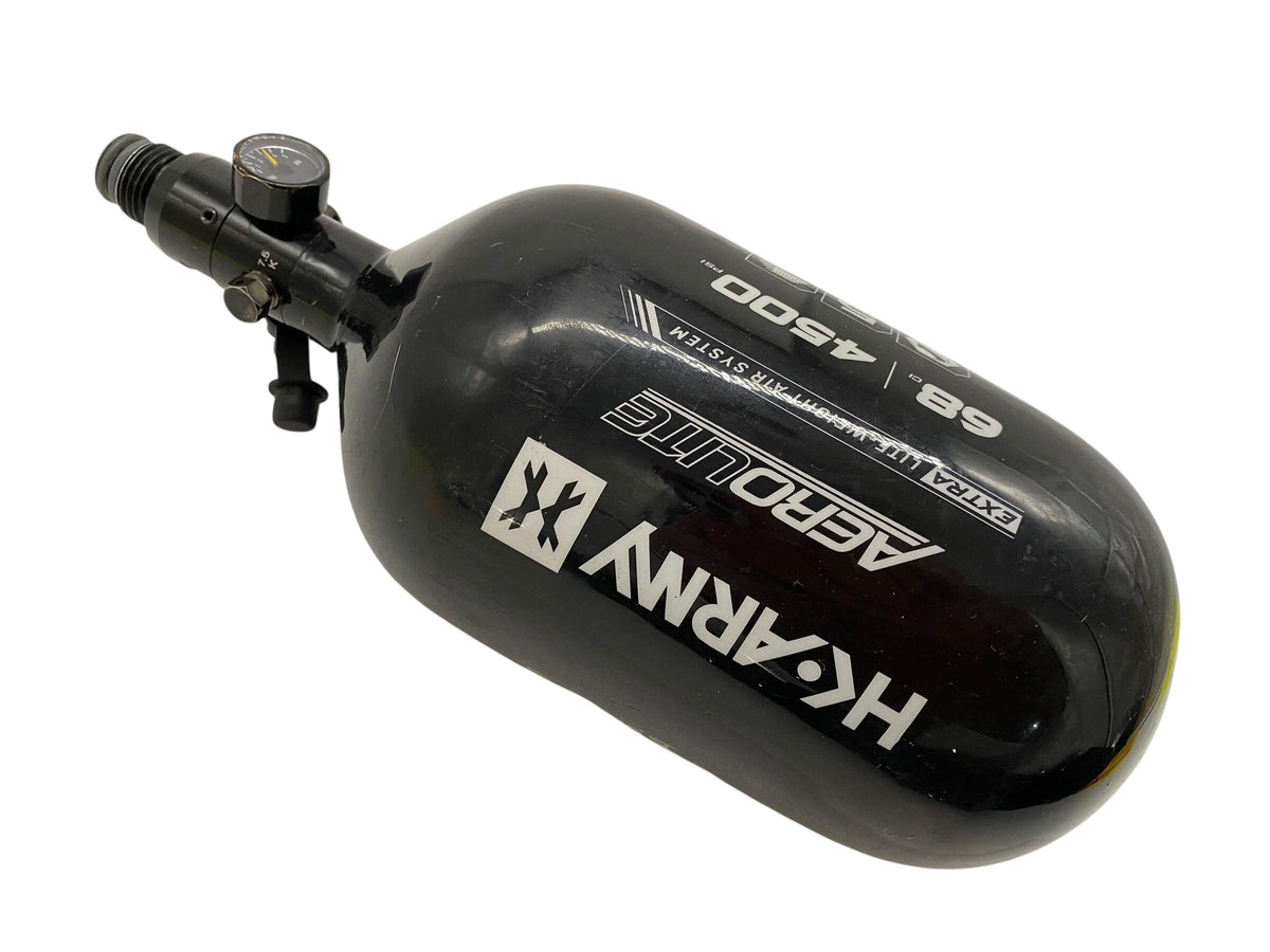 Used Hk Army Aero Lite Paintball Tank 68/4500 Paintball Gun from CPXBrosPaintball Buy/Sell/Trade Paintball Markers, New Paintball Guns, Paintball Hoppers, Paintball Masks, and Hormesis Headbands