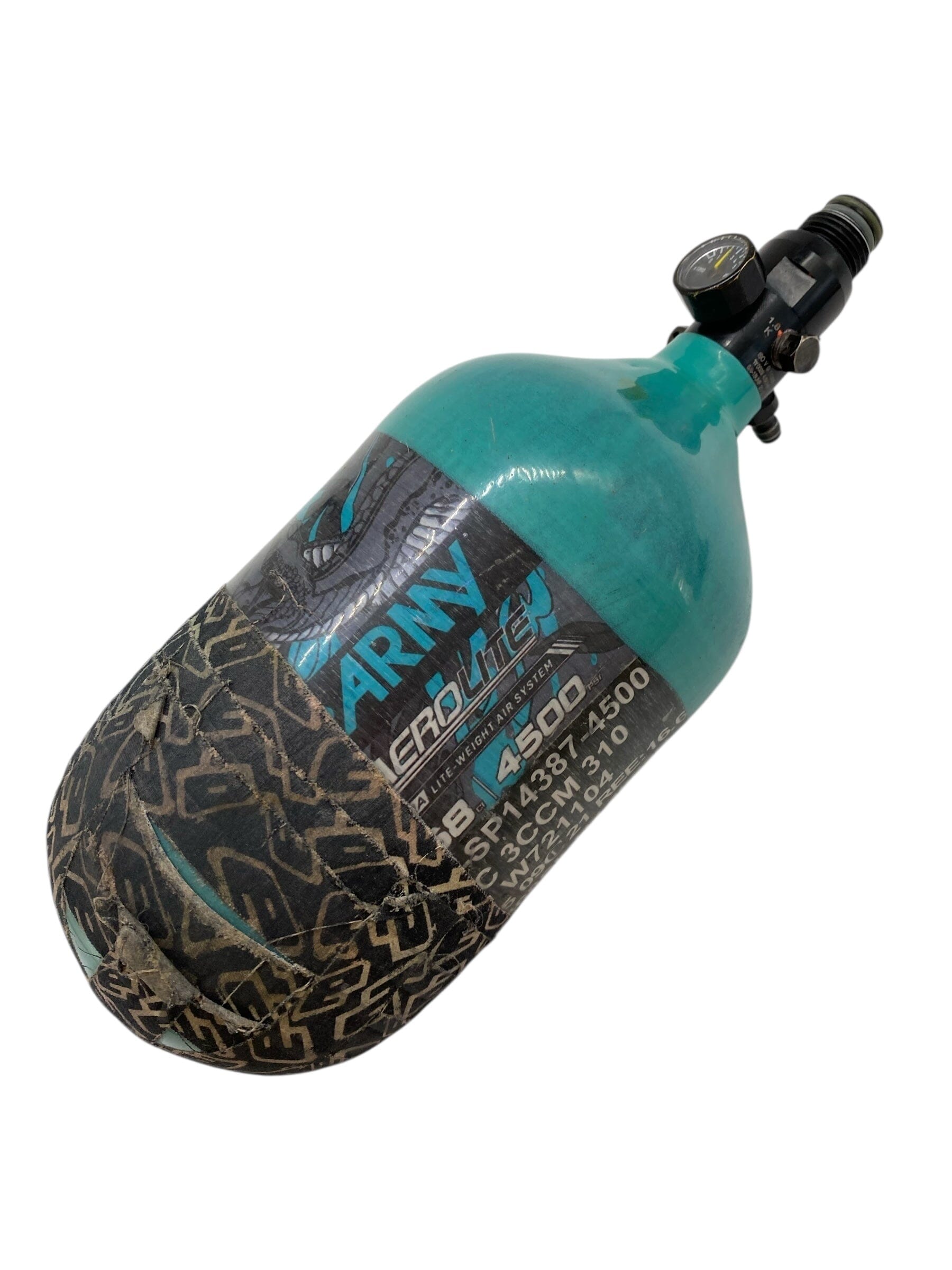 Used Hk Army AeroLite 68/4500 Paintball Tank Paintball Gun from CPXBrosPaintball Buy/Sell/Trade Paintball Markers, New Paintball Guns, Paintball Hoppers, Paintball Masks, and Hormesis Headbands