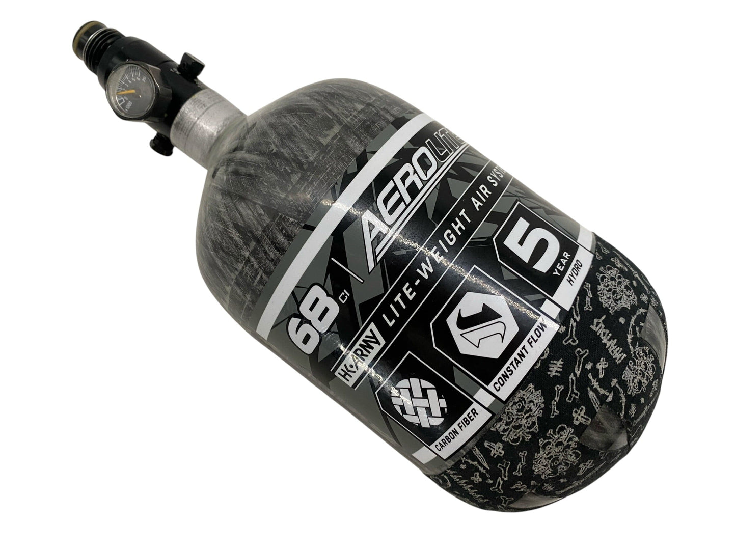 Used HK Army Aerolite Carbon Fiber Tank - 68ci 4500psi Paintball Gun from CPXBrosPaintball Buy/Sell/Trade Paintball Markers, New Paintball Guns, Paintball Hoppers, Paintball Masks, and Hormesis Headbands