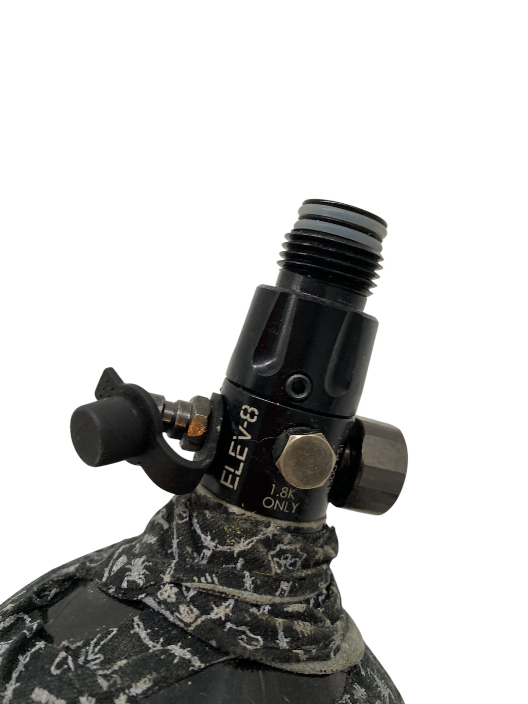 Used HK Army Aerolite "Extra Lite" 80/4500 - Doom Black/Neon Orange Paintball Gun from CPXBrosPaintball Buy/Sell/Trade Paintball Markers, New Paintball Guns, Paintball Hoppers, Paintball Masks, and Hormesis Headbands