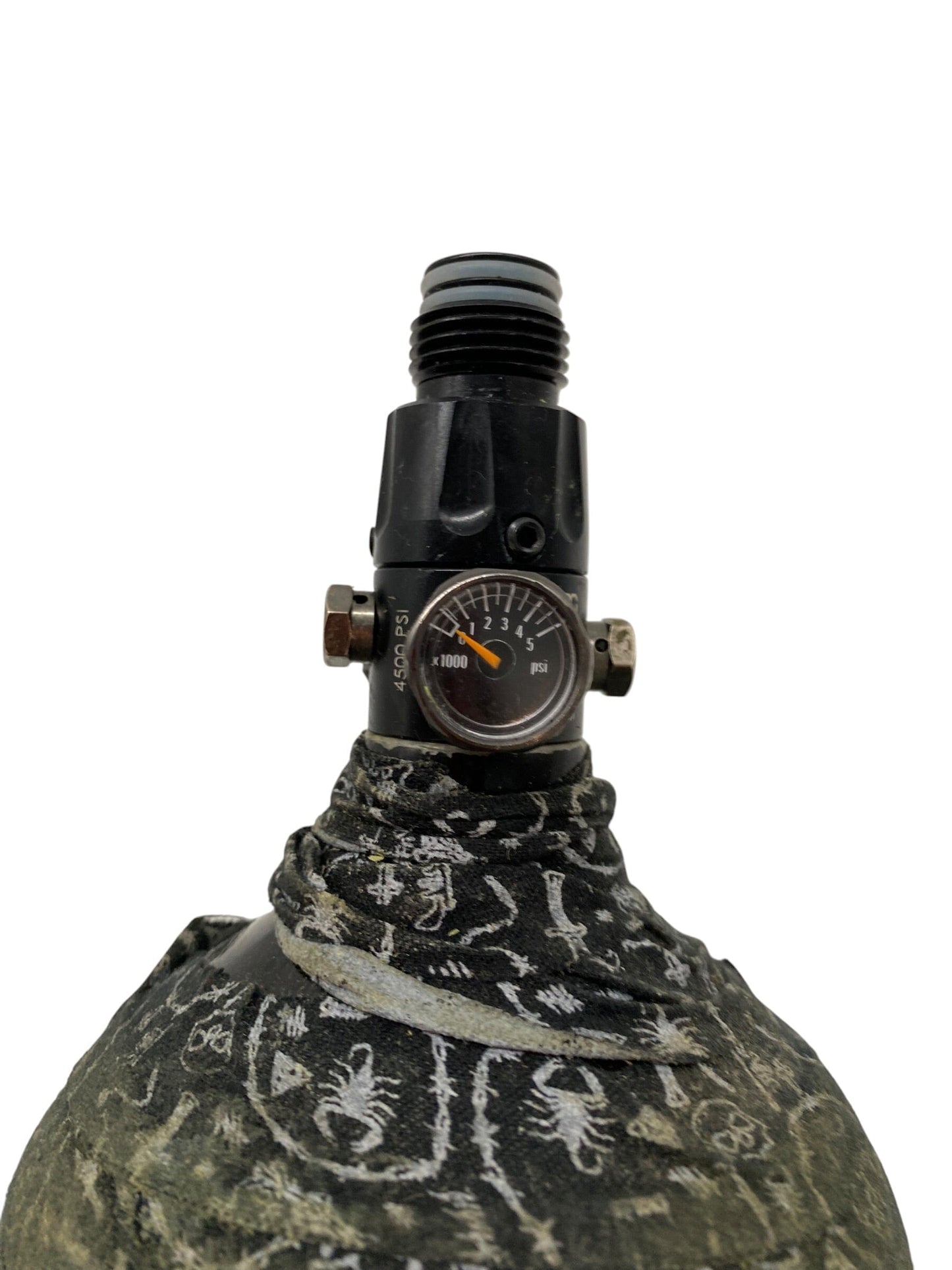 Used HK Army Aerolite "Extra Lite" 80/4500 - Doom Black/Neon Orange Paintball Gun from CPXBrosPaintball Buy/Sell/Trade Paintball Markers, New Paintball Guns, Paintball Hoppers, Paintball Masks, and Hormesis Headbands