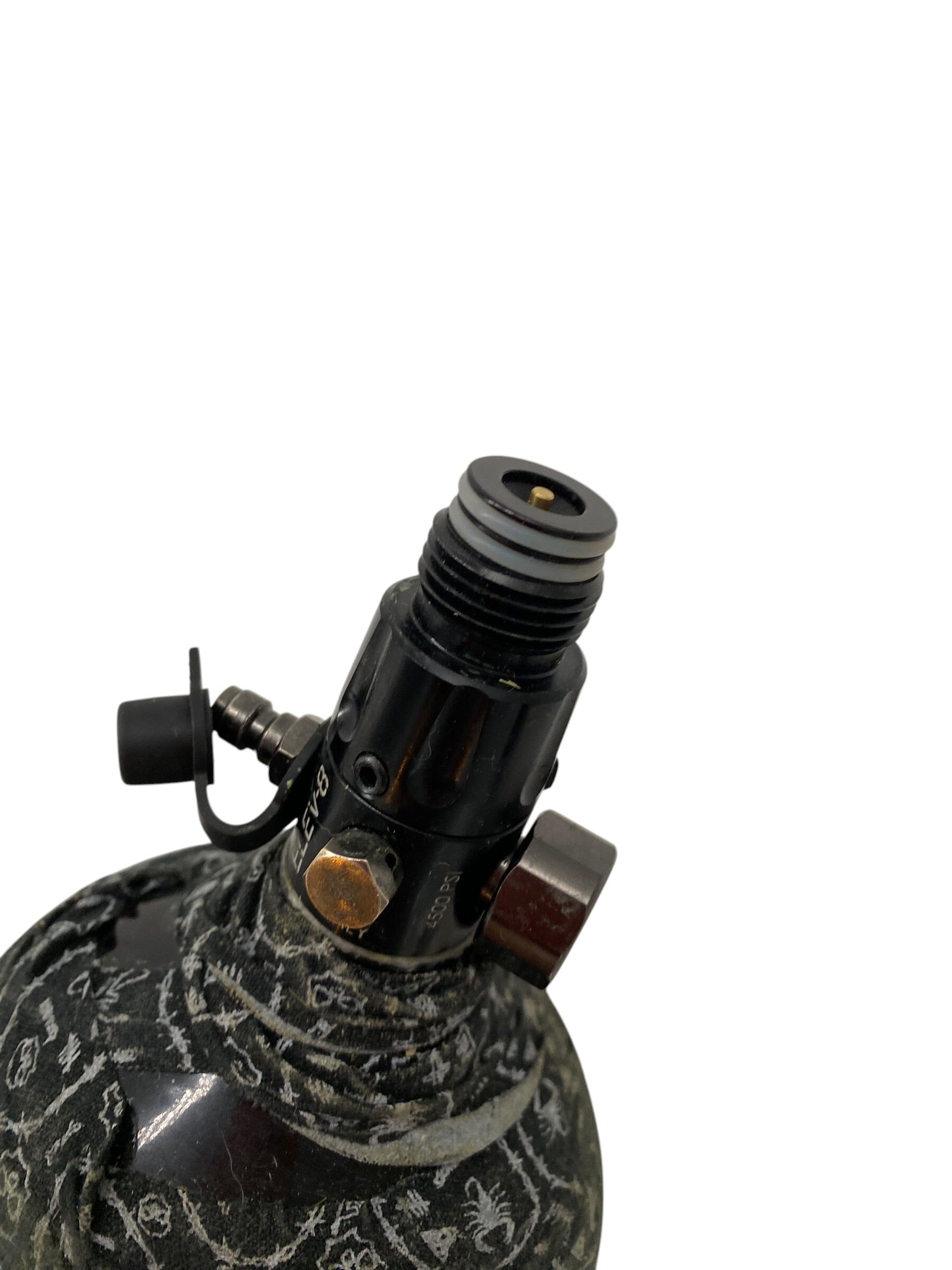 Used HK Army Aerolite "Extra Lite" 80/4500 - Doom Black/Neon Orange Paintball Gun from CPXBrosPaintball Buy/Sell/Trade Paintball Markers, New Paintball Guns, Paintball Hoppers, Paintball Masks, and Hormesis Headbands