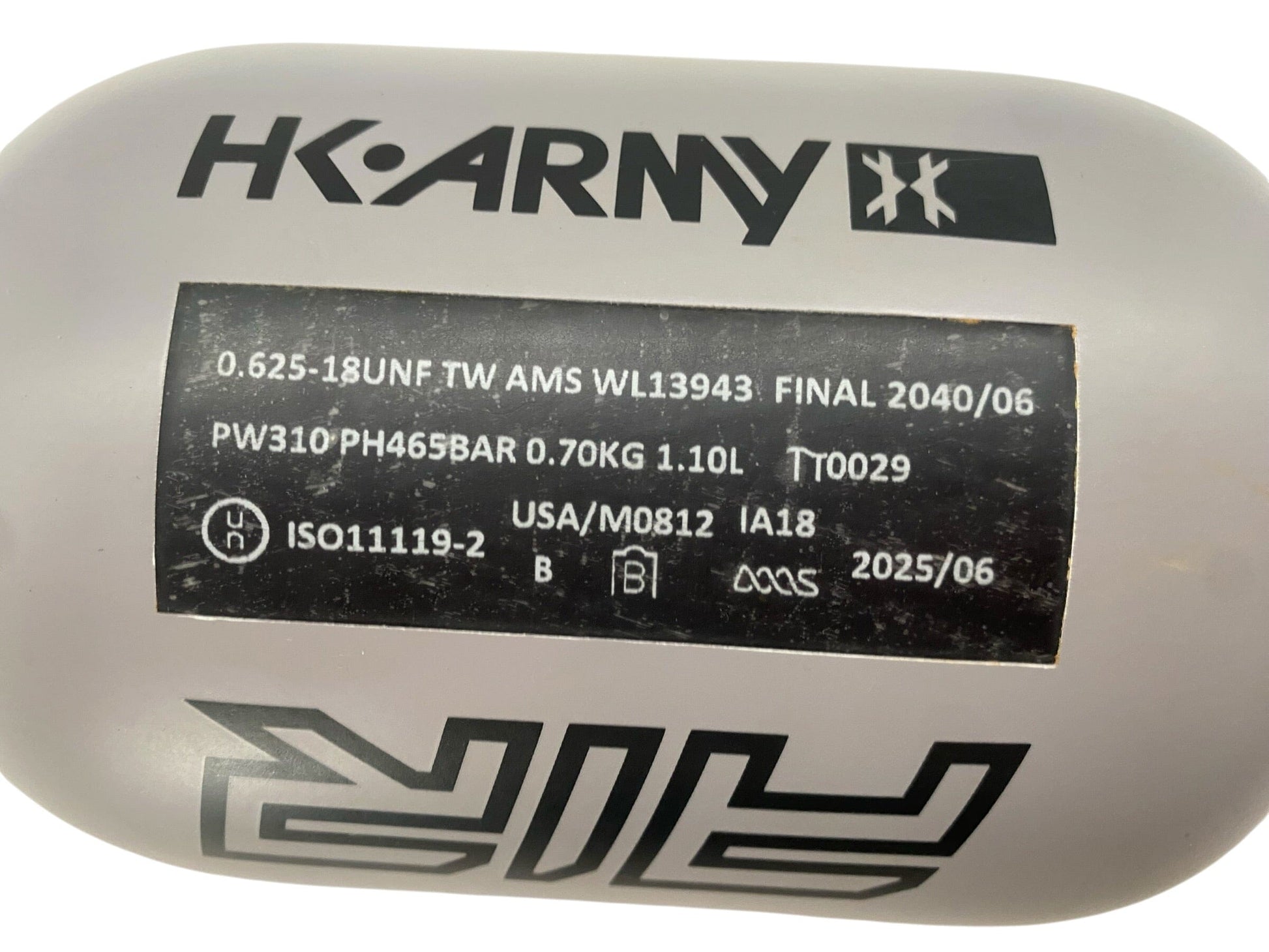 Used Hk Army Air 68/4500 Paintball Tank Paintball Gun from CPXBrosPaintball Buy/Sell/Trade Paintball Markers, New Paintball Guns, Paintball Hoppers, Paintball Masks, and Hormesis Headbands