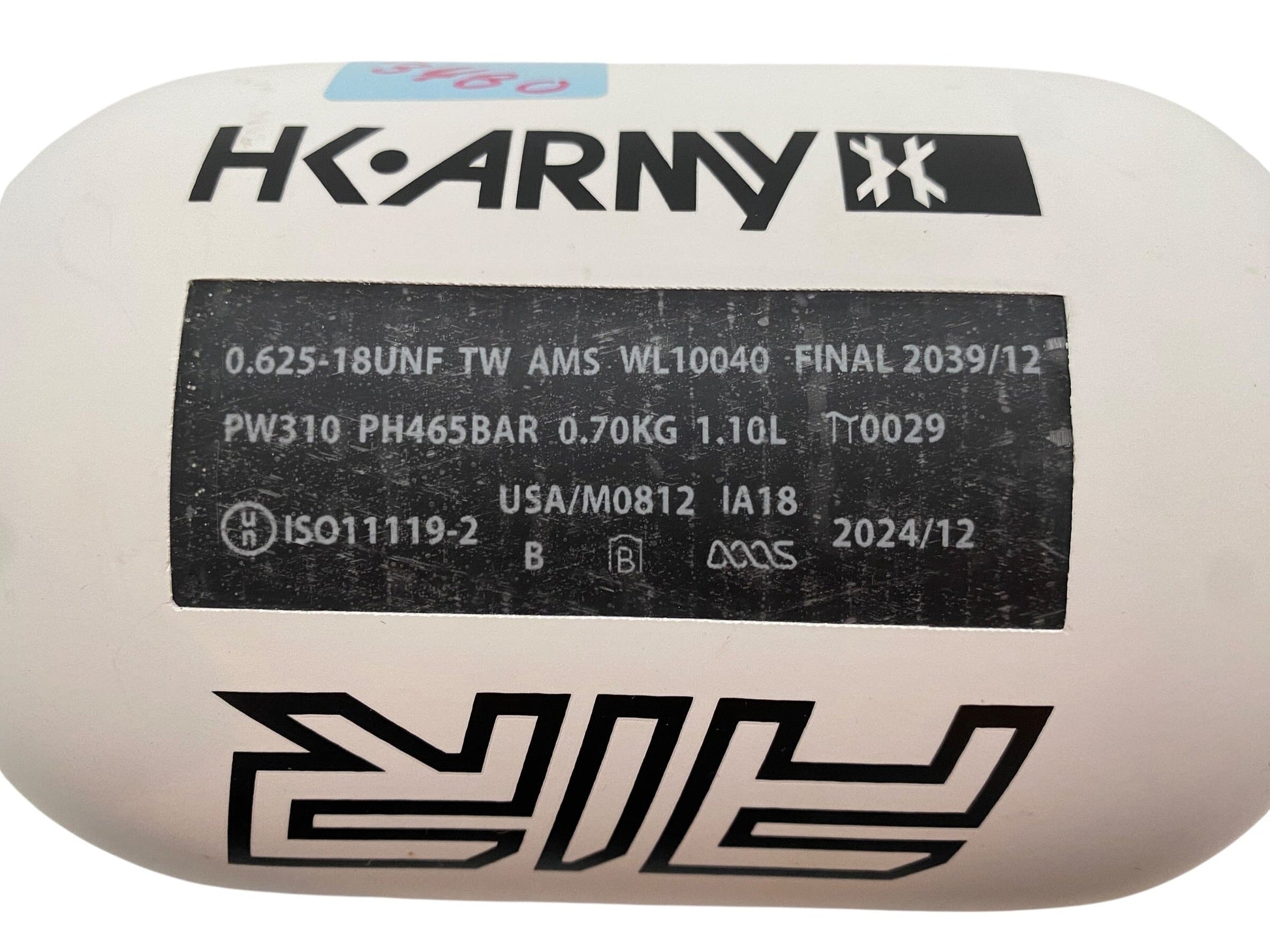 Used Hk Army Alpha AIR 68/4500 Paintball Tank Paintball Gun from CPXBrosPaintball Buy/Sell/Trade Paintball Markers, New Paintball Guns, Paintball Hoppers, Paintball Masks, and Hormesis Headbands