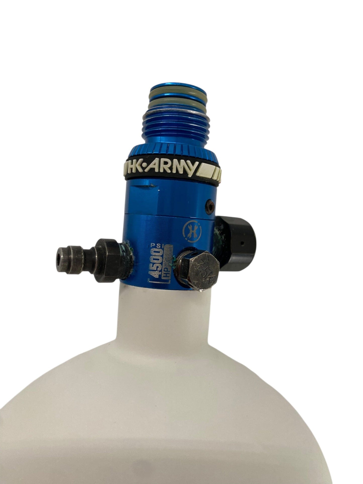 Used Hk Army Alpha Air 77/4500 Paintball Tank Paintball Gun from CPXBrosPaintball Buy/Sell/Trade Paintball Markers, New Paintball Guns, Paintball Hoppers, Paintball Masks, and Hormesis Headbands