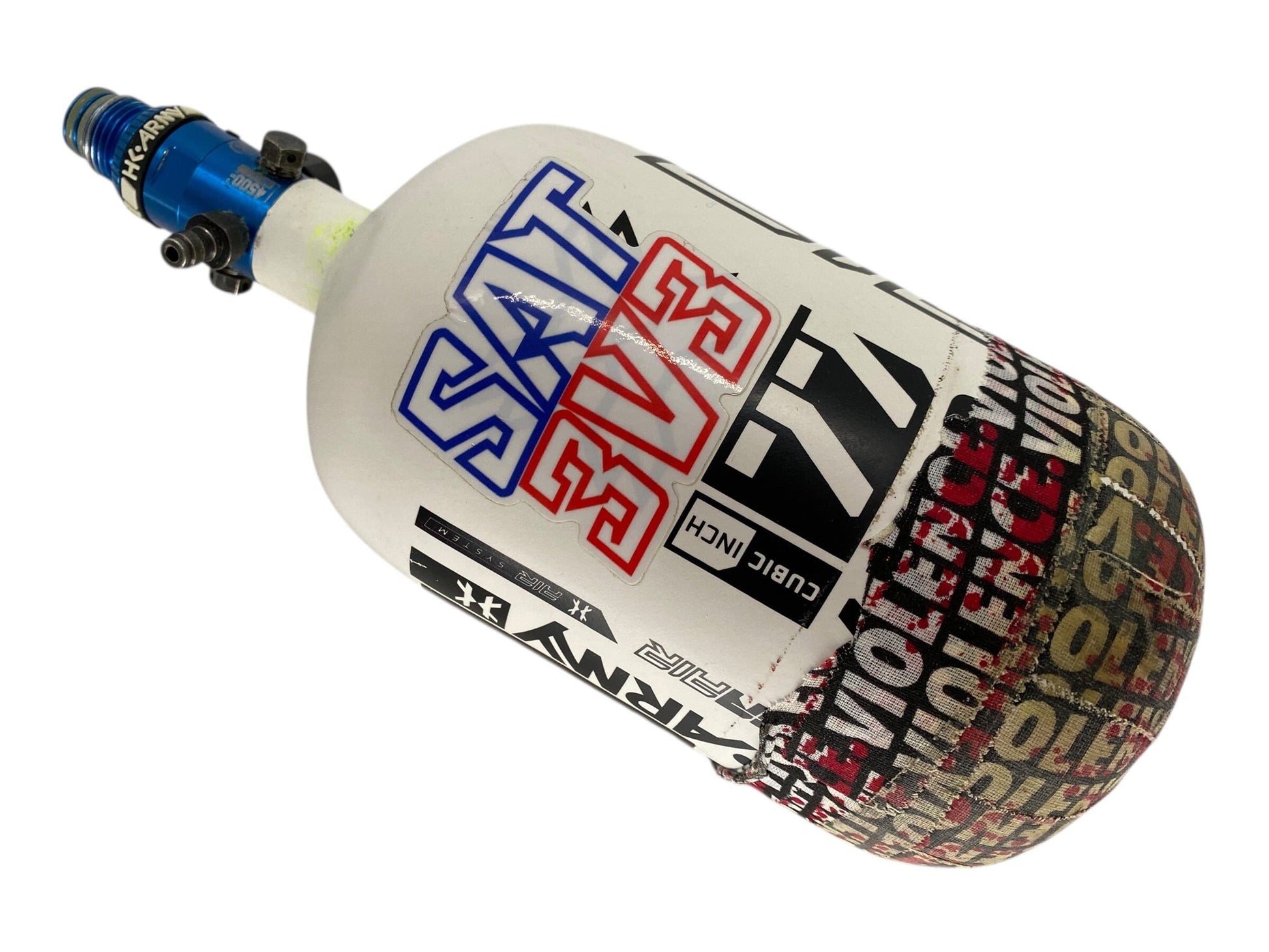 Used Hk Army Alpha Air 77/4500 Paintball Tank Paintball Gun from CPXBrosPaintball Buy/Sell/Trade Paintball Markers, New Paintball Guns, Paintball Hoppers, Paintball Masks, and Hormesis Headbands