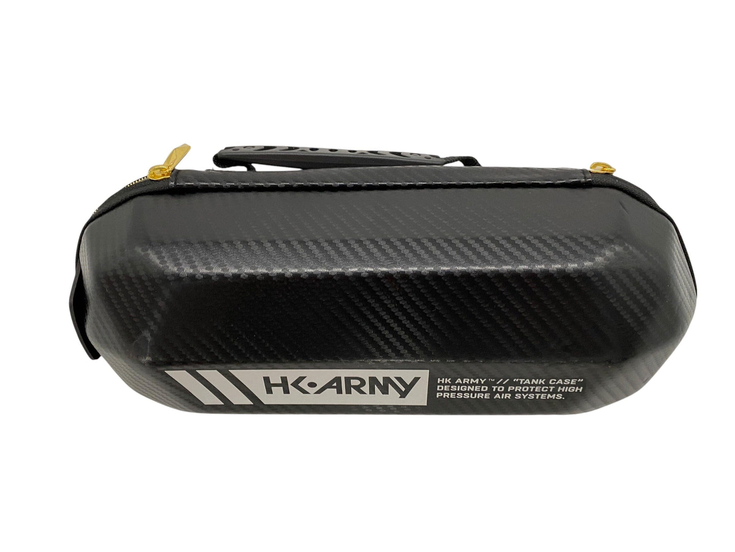 Used HK Army EXO Carbon Fiber Tank Case - Black Paintball Gun from CPXBrosPaintball Buy/Sell/Trade Paintball Markers, New Paintball Guns, Paintball Hoppers, Paintball Masks, and Hormesis Headbands